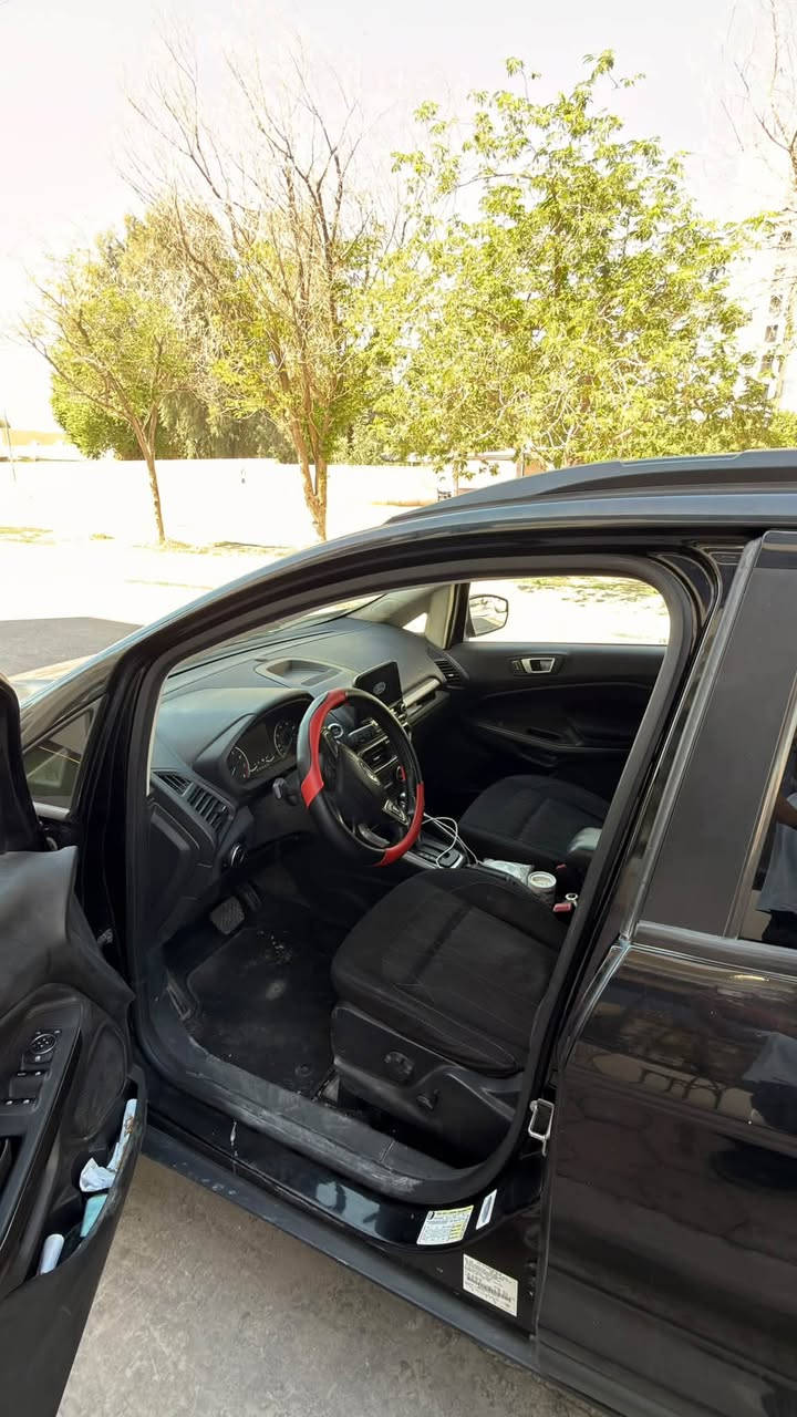 فوردايكو سبورت مديل 2019
وارد امريكي حادثه جاملغ وربع من البنيد راجع على البلاد فول مواصفات بصمة تحكم استيرن
كشنات كهربائي تبريد ثلج
فتحة سقف كامرة
رادار امامي جانبي
حساسات تخم تاير
ويل كب دسكك امامي خلفي
محرك تيربو 3سلندر سيارة جديدة مال بيت وما متعوبة ماشية 70كم السعر 125وبيهة مجال للطيبين
رقم  ***********
