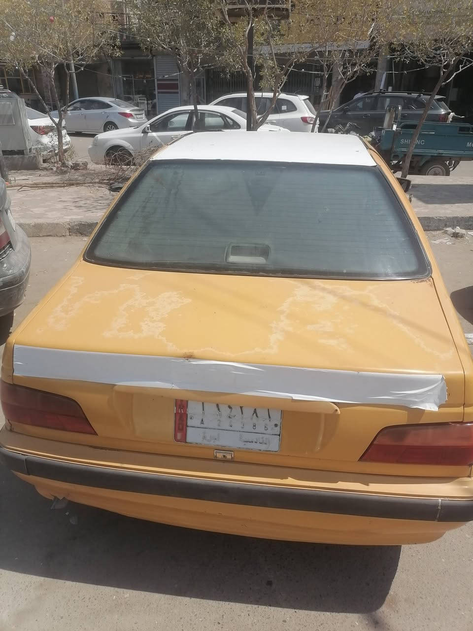 للبيع بيجو بارص موديل 2015 رقم قادسيه تحويل مباشر سيارة جاهزه مكان سيارة حله نادر السعر 20  ورقه الاتصال ***********
