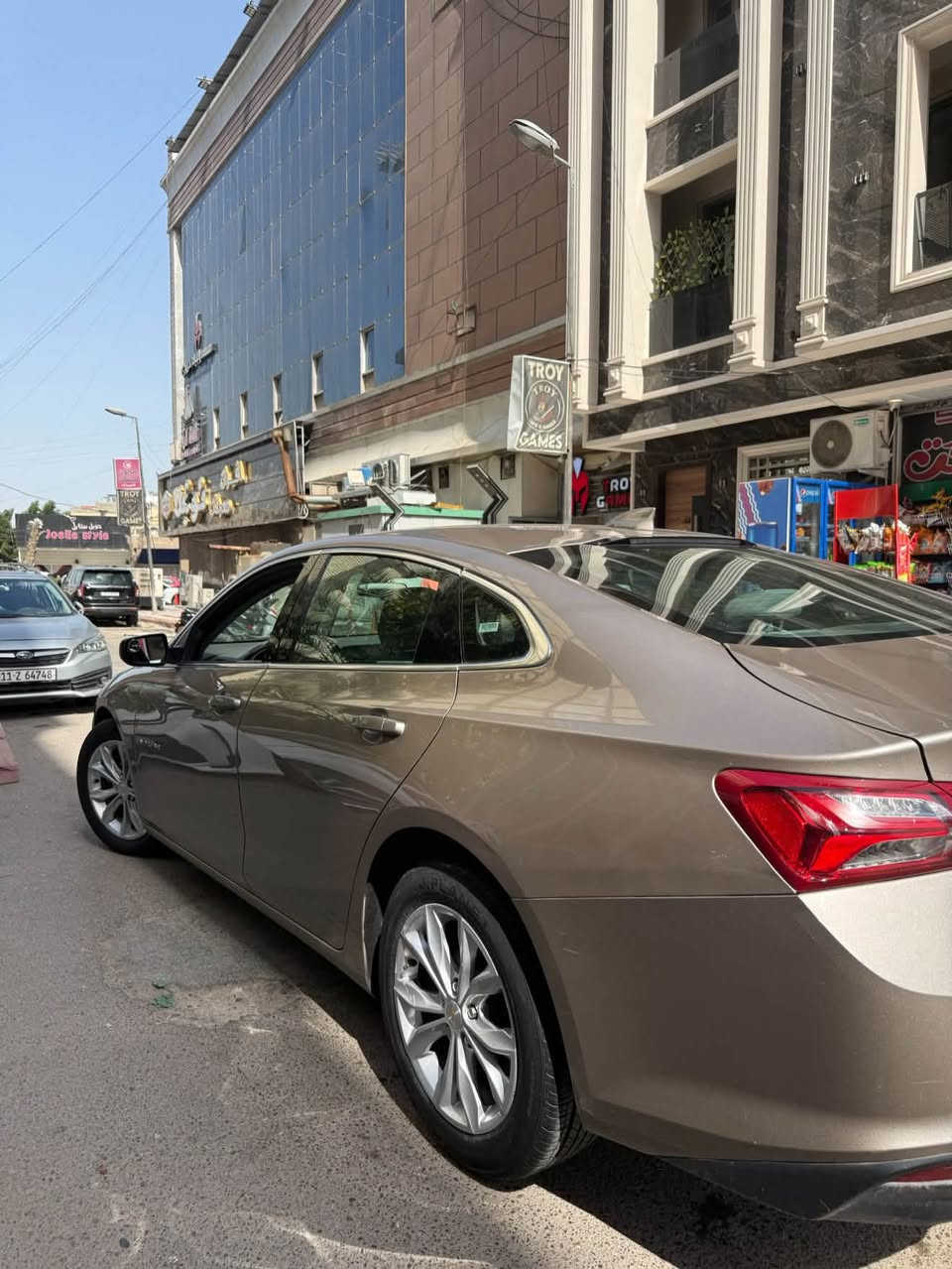 السلام عليكم
((ماليبو 2022 وارد امريكي ))
كلين تايتل بدون صبغ بدون ايرباك 
محرك كير مكفول 
فول مواصفات عدا الفتحه 
مكفوله من الصبغ 
كشنات لون بيجي 
بصمه 
بصمة ابواب 
تشغيل عن بعد 
شاشه 
رقم اربيل بأسمي 
مكان السياره بغداد الاعظميه 
للاتصال ***********
