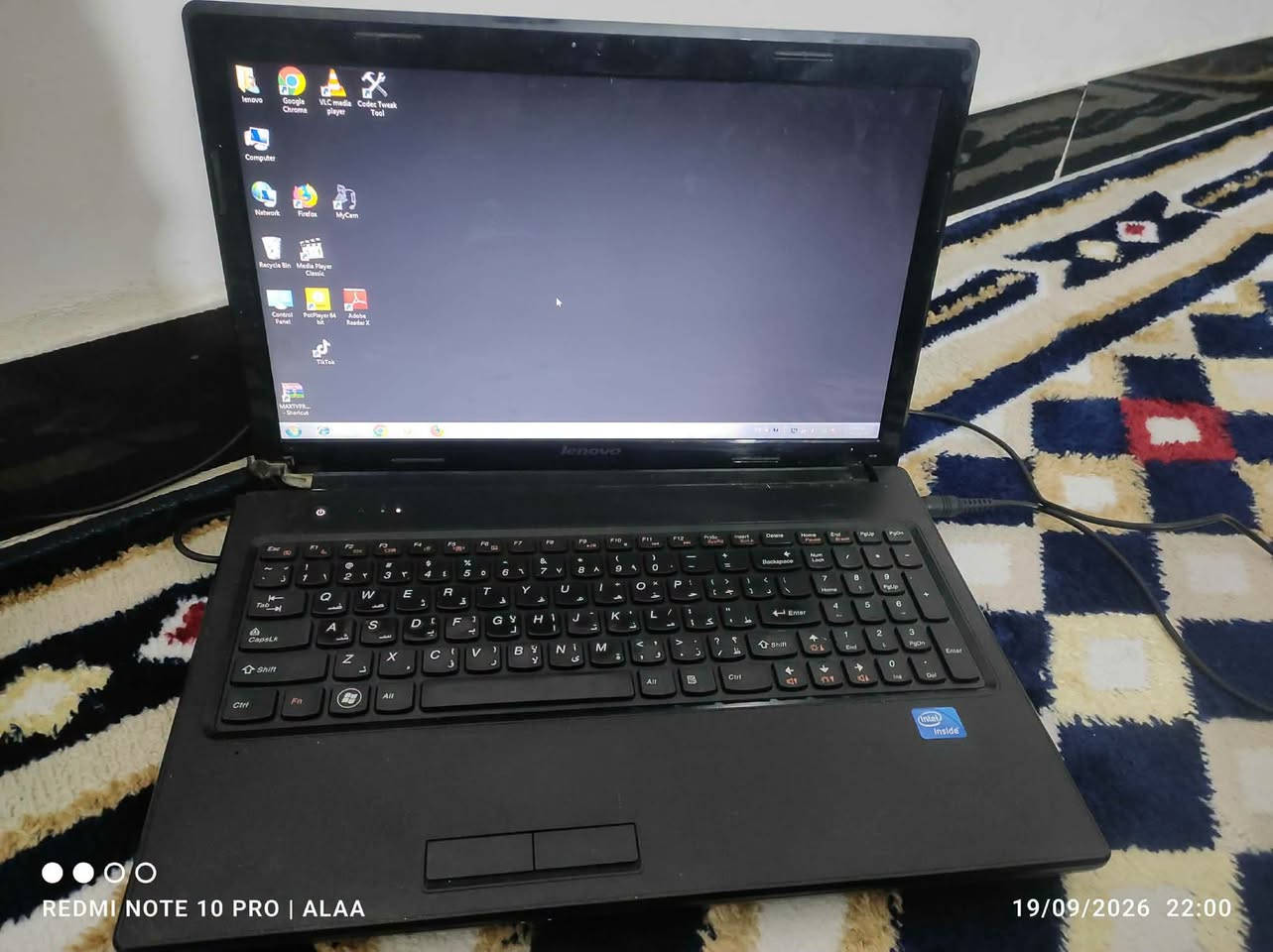 السلام عليكم
لابتوبات عدد 2 
مستخدمات للبيع مكاني بغداد مدينة الصدر

نص مكتوب في الصور:
- REDMI NOTE 10 PRO | ALAA 19/09/2026 22:02
- REDMI NOTE 10 PRO | ALAA 19/09/2026 22:01
- REDMI NOTE 10 PRO | ALAA 19/09/2026 22:00
- REDMI NOTE 10 PRO | ALAA 25/08/2026 22:28
- REDMI NOTE 10 PRO | ALAA 25/08/2026 22:29