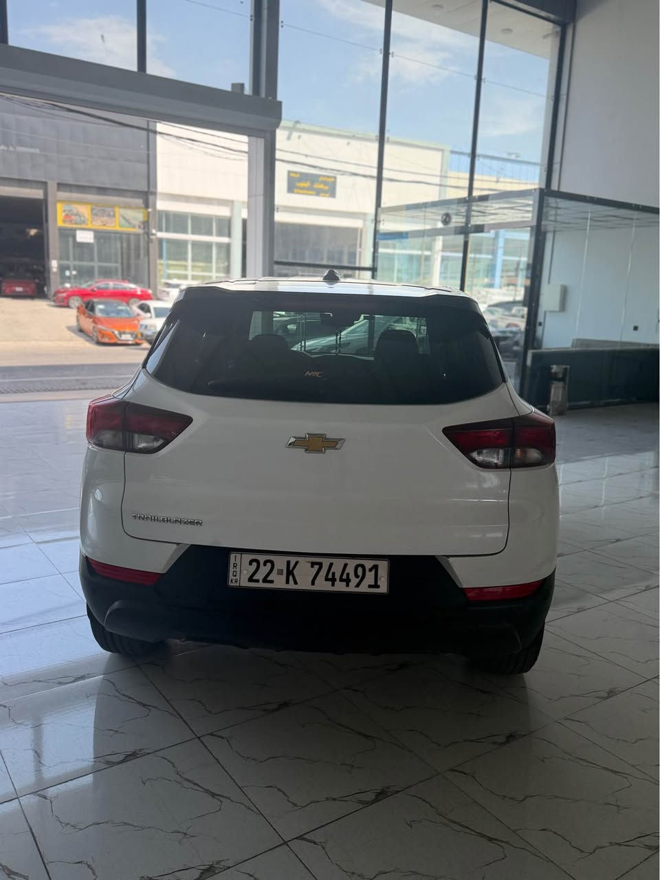 2021 CHEVROLET TRAILBLAZER, LS

شوفليت ترابلايزه ر ٢٠٢١  بيش كه پس پشت كه پس بى ئيرباگ 
٧٠ ميل رويشتوه سياره كه يه ك هه زار مه سروفى تيدا نيه 
نرخى ١١٥ مجال 
*********** أربيل, العراق
