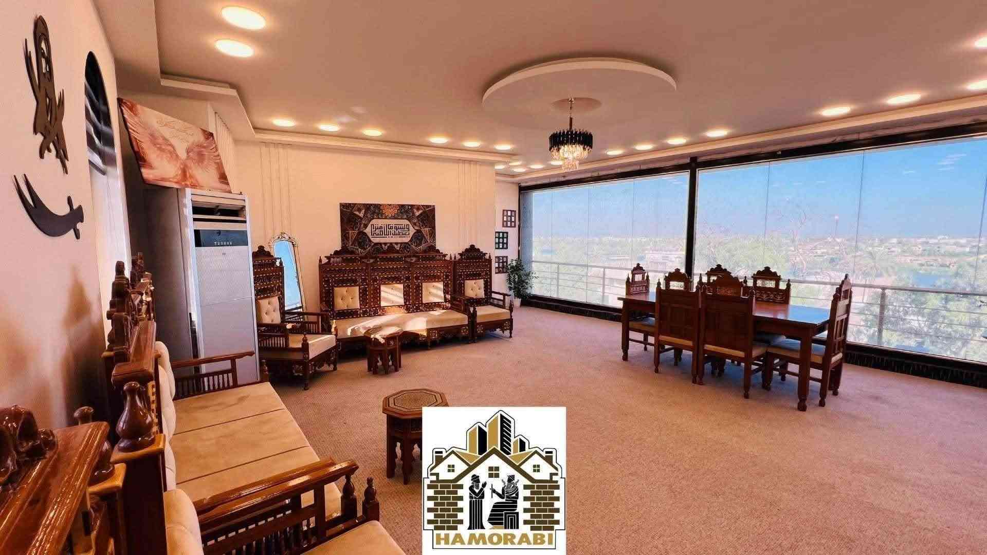 العرصات السدة • مؤثث كامل • مطل نهر دجلة