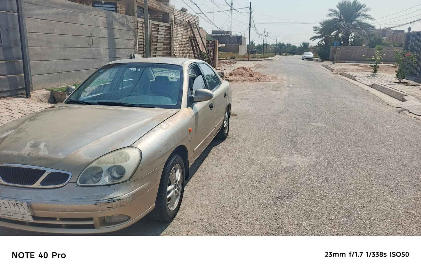 دايو نوبره 2000للبيع سياره بلاديه عوزه بس صبغ تبريد كمبريسر فقط شغاله من دعاميه للدعامية سنويه بعده ماساقطه 2029 مداور ثاني يوم سعر 38وبيها مجال رقمي *********** مكاني كربلاء طوريج

نص مكتوب في الصور:
- NOTE 40 Pro
- 23mm f/1.7 1/368s ISO50
- NOTE 40 Pro 23mm f/1.7 1/333s ISO50
- NOTE 40 Pro 23mm f/1.7 1/344s ISO50
- NOTE 40 Pro 23mm f/1.7 1/338s ISO50
- NOTE 40 Pro 23mm f/1.7 1/363s ISO50
- NOTE 40 Pro 23mm f/1.7 1/253s ISO50
- NOTE 40 Pro 23mm f/1.7 1/200s ISO75
- NOTE 40 Pro 23mm f/1.7 1/53s ISO50