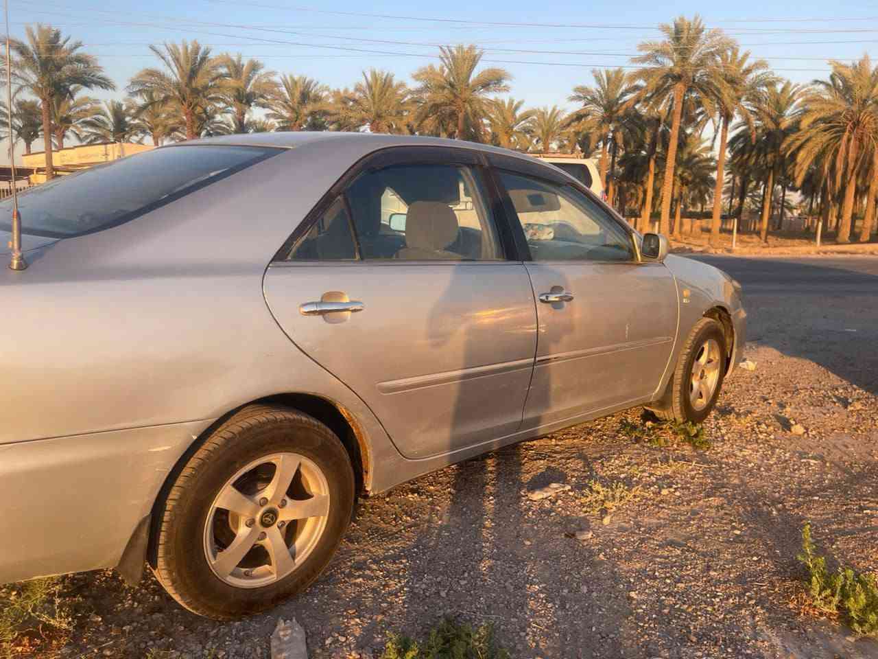 كامري 2004
محرك 2400
كير ومحرك وتبريد بشرط 
مصبوغه حزام بدون ضربه ودواخل 
رقم بغداد وتحويل بشرط 
السعر 75وبيها مجال 
***********
مكان صلاح الدين/بلد
