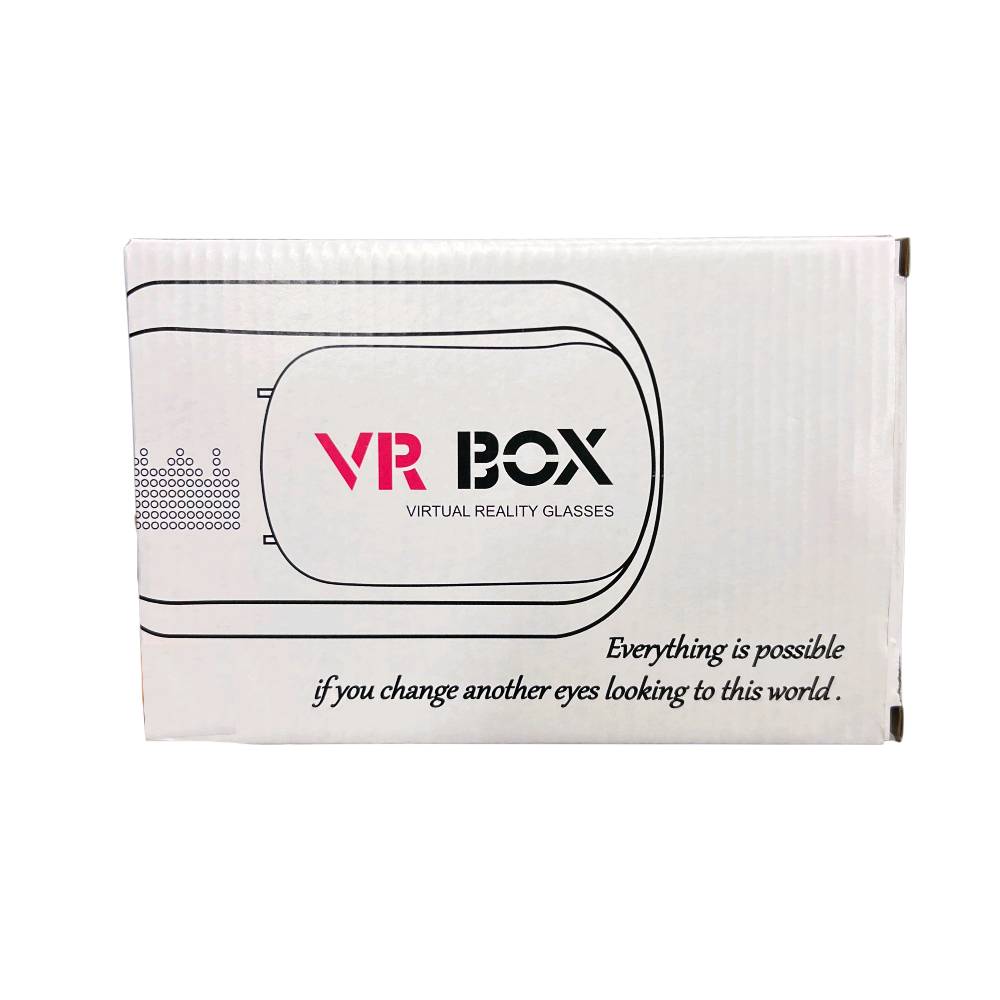 نظارة الواقع الافتراضي VR BOX للهواتف الذكية

• استمتع بمشاهدة محتوى الواقع الافتراضي 3D من هاتفك بطريقة ممتعة وعملية

• تدعم تشغيل تطبيقات وأفلام VR عبر الهاتف الذكي

• إمكانية تعديل مسافة العدسات (Eye-distance adjustment)

• إمكانية تعديل بؤرة النظر (Pupil adjustment)

• مزودة بفتحة جانبية لتوصيل السماعات أو كابل USB

• تحتوي على قاعدة تثبيت للهاتف داخل النظارة

• تصميم قابل للتثبيت على الرأس مع أحزمة مرنة للاستخدام المريح

• اسم المنتج: VR BOX
• النوع: Virtual Reality Glasses
• الاستخدام: مشاهدة محتوى VR و 3D عبر الهاتف
• يدعم: تطبيقات VR
• التحكم: تعديل العدسات والمسافة البؤرية
• التوصيل: منفذ جانبي للسماعات أو USB
شنو حالة النظارة بالضبط؟ جديدة لو مستخدمة، وإذا مستخدمة فبيها أي خدوش أو مشاكل؟: 
جديدة 
