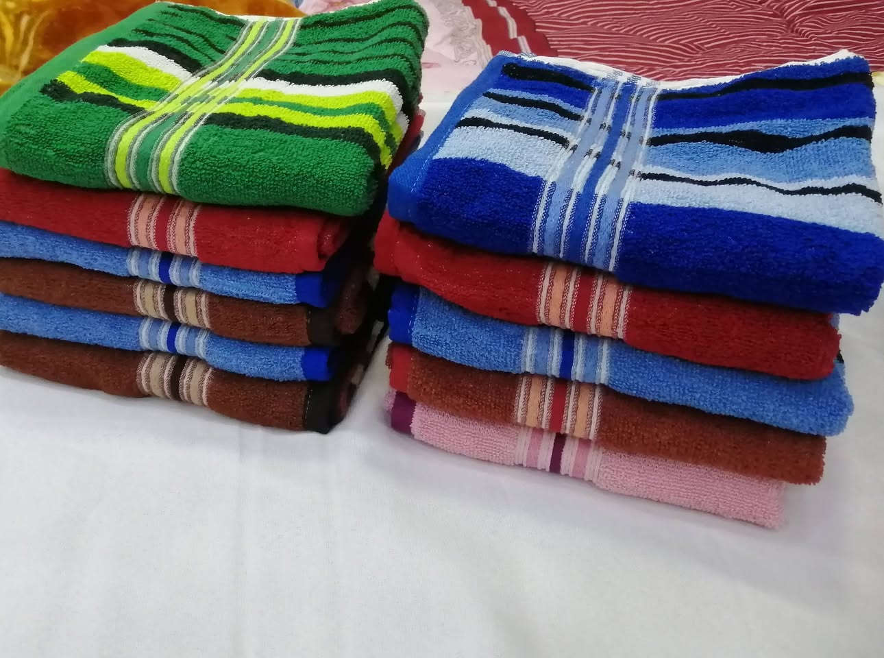 🔥🧺 عـــــرض خــــاص ومــــمــــيــــز 🧺🔥
🇮🇳 خاوليات مخطط – منشأ هندي ✨ جودة حلوة • شكل أنيق • سعر مناسب ✨
💥 أسعار العرض:
🟢 3 قطع فقط بـ 5,000 د.ع 🟢 6 قطع فقط بـ 10,000 د.ع 🟢 الدرزن 12 قطعة بـ 20,000 د.ع
🚚 التوصيل متوفر: 📍 كركوك فقط — 3,000 د.ع 📦 جميع المحافظات — 5,000 د.ع
━━━━━━━━━━━━━━
📍 موقعنا: كركوك | حي الأسرى والمفقودين 📌 قرب مول ما شاء الله
📲 للحجز والاستفسار واتساب: ***********
━━━━━━━━━━━━━━
🏠 السعيدي للمفروشات والستائر 👤 الإدارة / أبو محمد السعيدي
🔥 اختار الكمية اللي تناسبك… واطلبها الآن!
