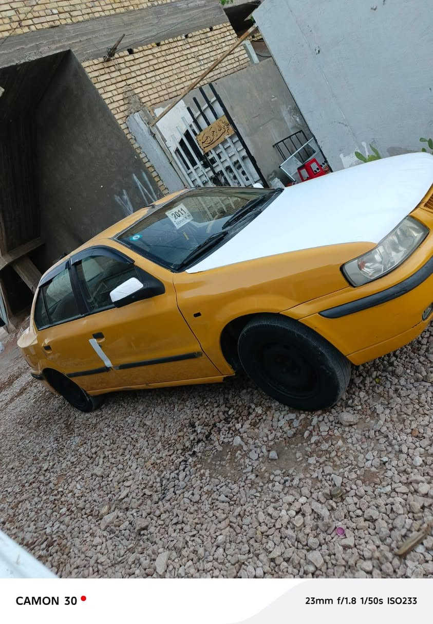 للبيع سمند موديل 2010.              السعر 16 ورقه فقط 
كفاله عامه من الضربه والتبديل بيهه صبغ جاملغ امامي بدون دواخل مكينه وكير جدد كهربائيات كلهه شغاله تخم تاير جديد حداديه جديده مسجل سماعات جديد شواصي كفاله 
سنويه قبل شهرين نافذه مكاني ديوانية قضاء الشاميه 
***********
