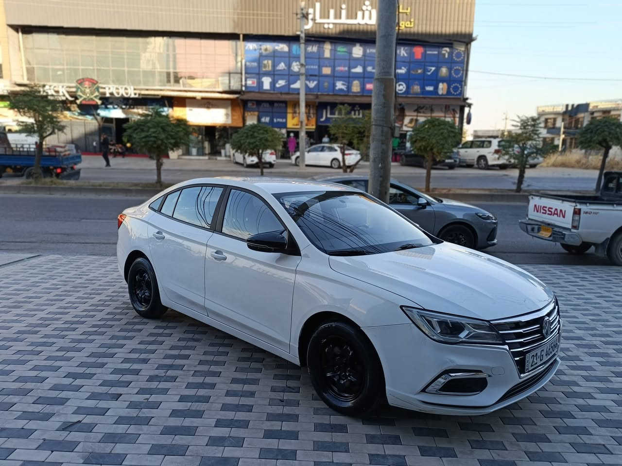 Mg 5
ئێمجی گێر عادی 
٢٠٢٠
سەیارەکە زۆر رێکو پێکە 
بۆیاخی نیە 
شاشە
کامێرا 
ڕادار
ئاوێنە کارەبای
٤ جام کارەبا مالی دۆستە
تەبرید و گێڕو مەکینە بە شەرت
سعر  ٧٦ گەڵا
بۆ زانیاری زیاتر پەیوەندی بکەن 
***********
