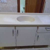 كاونتر جديد • سنك مدموج • بدون خدوش