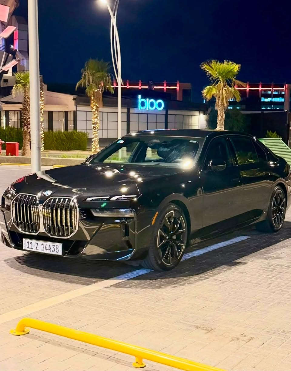 Bmw 💎 760   2024   بمحرك( V8 . 4.4L twin power turbo ) 544 حصان  🚀
عداد الكيلو متر  11.5ميل (19 الف كيلو متر)
جديدة بحالة الوكالة 

وارد امريكي كلين فقط شبر بلتكمه جهه الصدر ضرر مال تحميل
السياره عليهه برمجة لغة عربية 
المواصفات : تاير خلفي يفتر 💎  مساج 💎 4 مقاعد كهرباء 💎ناضور ليلي كاميرة بلدشبول 💎 كشنات خزن ميموري 💎 5 وضعيات قيادة 💎 كشنات تدفىه تبريد + مساج 💎 نضام التحدث ب الاموار الكهربائية  للمركبة 💎 ماوس تحكم بشاشة السيارة 💎 نضام خرائط مرتبط القمر الاصطناعي 💎 نضام تعليق ذكي 💎جكات 💎سقف رولز 💎 داتا شو كبير 💎 داخل احمر واسود 💎 ابواب شفط 💎 نضام ترحيب 💎 تشغيل عن بعد 💎 شاشة ب الابواب تتحكم بكلشي ب المركبة  💎3 بردات خلفية كهرباء 💎kick to open صندوق خلفي يفتح ب الرجل 💎 بوابات تهوية تفاعلية كهربائية💎 رادار تفاعلي 💎 4 كاميرات 💎 تحكم بلصوت وقلب ب اشاره الاصبع 💎شفتات ستيرن 💎 منضفات زراكات للكامرات 💎 اضائة جانبية ارضية 💎اصطفاف ذاتي اوتو بارك 💎 رجوع  تلقائي 💎 ثلاجة امامية +خلفية💎زجاج طبقين عزل رهيب💎 حساسات 360 ْ 💎ويل كب 21 💎بصمة ابواب 💎 نقاط عمياء 💎 مري قابلة للطي  💎مري هيتر 💎محافظة على المسار 💎 بريك اوتو 💎كرستال بكل مكان 💎تطعيم الداخل ب الخشب  الطبيعي 💎ستيرن m power 💎ستيرن تدفئة 💎 هاند بريك الكتروني 💎 قيادة ذاتيه 💎 Auto Hold ➖ وبعد بيهها هوايه مواصفات ميخلصن 

السعر : 720$ وباسمي تحويل ثاني يوم 

مكاني بغداد الكرخ الدورة 

***********
