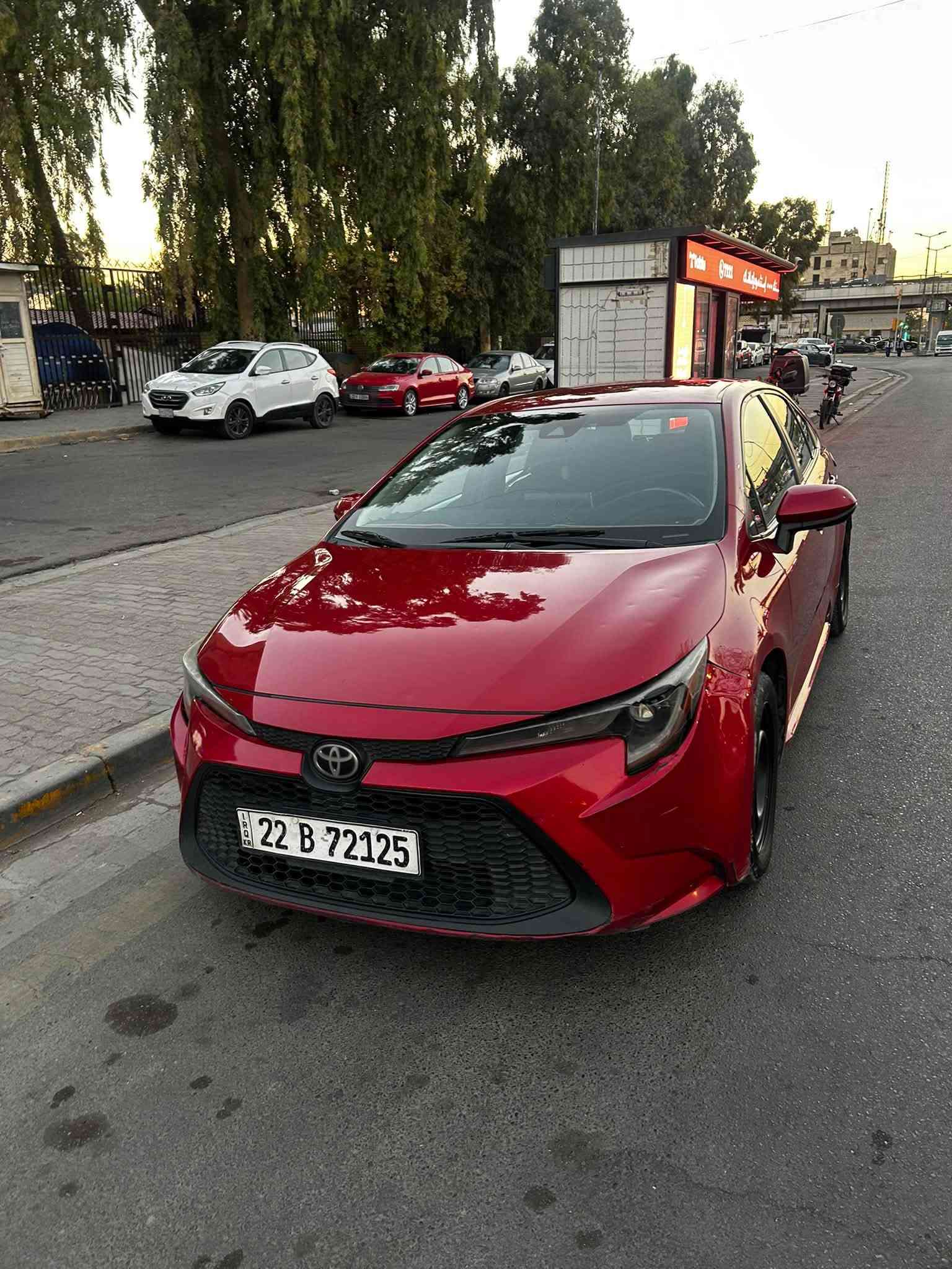 كورلا 2021 
LE امريكي حادث امريكا قبغ صندوك وبالعراق انضرب الجاملغ الامامي صفحة الصدر بي معجون و رجع انضرب ومكسوره جامة الايت وبيها دجة مال كير تعبانه تحتاج تبديل السياره ١٢٠ وبيها مجال بسيط حك الجيه 
*********** مكاني بغداد حي الجهاد
