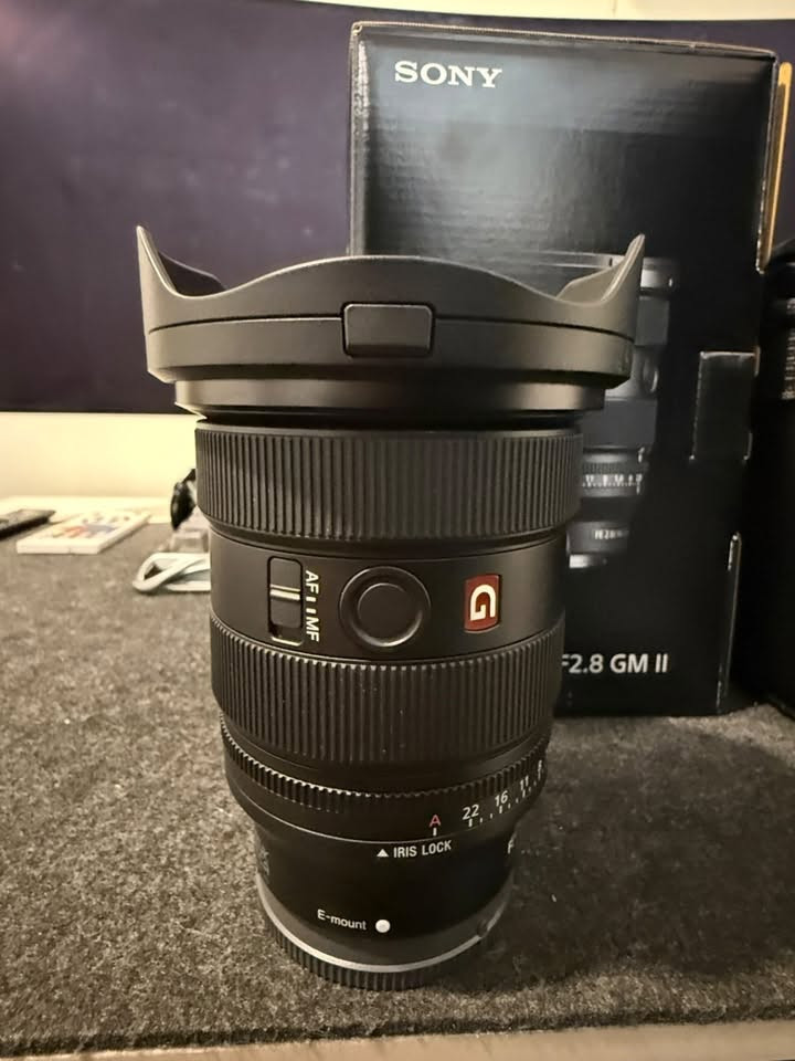 sony GM 16-35 II
f2.8
نظافة 100‎%‎ السعر 2,250,000 وبيها مجال 
*********** بغداد
