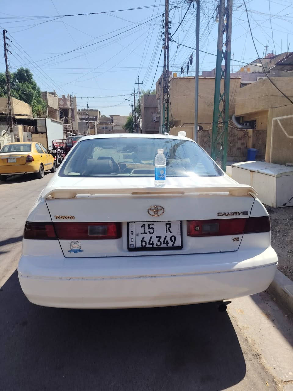كامري موديل ١٩٩٨ ستة سلندر
السعر ٧٥ بيها مجال للتواصل ***********
***********.  الرقم انبار
العنوان بغداد الغزالية
