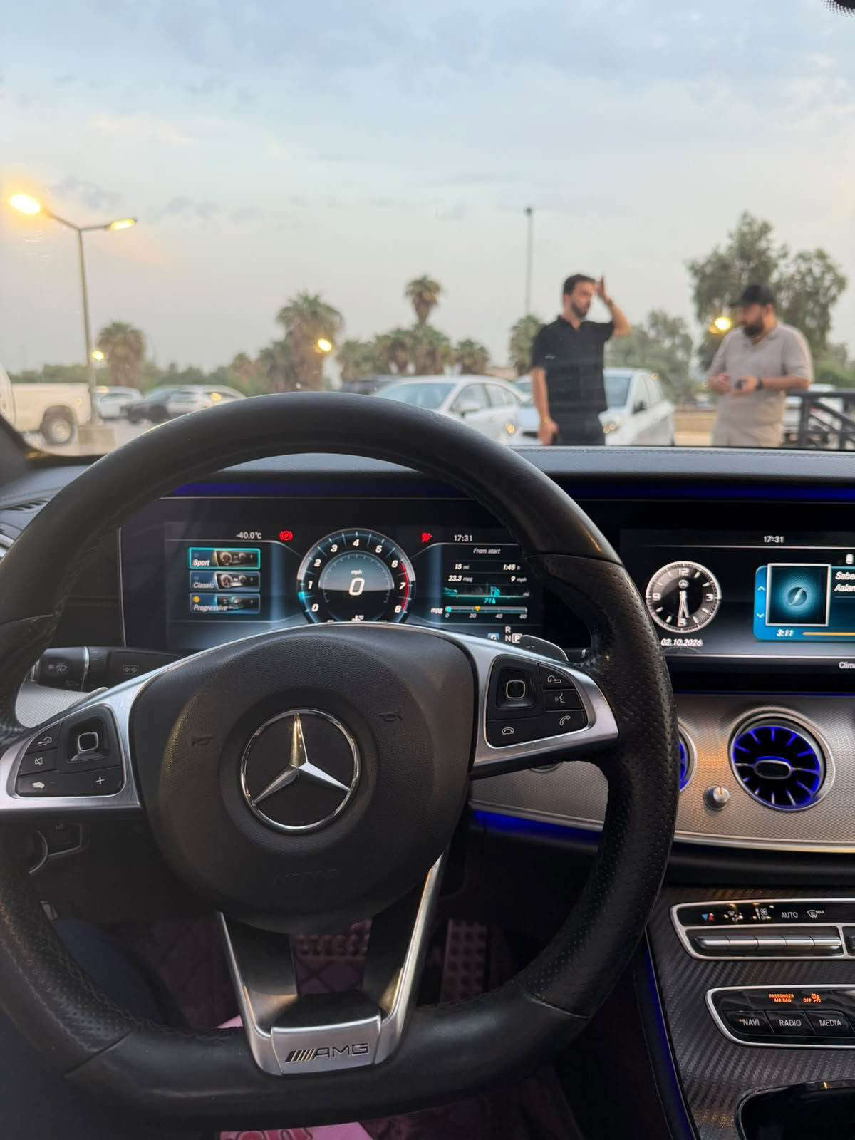 مارسدس  E200  AMG 2017

خليجي كفاله عامه

4 سلندر 2000 تيربو 

ماشية 73ميل   

كشنات تدفئة وتبريد 

بصمة تشغيل 

العداد الكتروني شاشة متصلة 

دبل ماوس

كاميرات عدد 5 

رادار مانع تصادم امامي 

حساسات أمامية خلفية 

انارة ترحيب مري 

حزمة الوان داخلية مميزة 

كشنات كهربائي 

كشنات تدفئة 

لايت LED زينون 

4 انظمة قيادة 

سستم سماعات 

نظام اوتو ستوب 

وبيها بعد مواصفات اخرى

تدفئة مرايا جانبية 

جنطة كهرباء  

بانوراما 

‎5 وضعيات قيادة 

شفتات ستيرن 

داتا شو 

فووول مواصفات اعلى مواصفات بالمارسيدس 

سياره خليجي كفاله عامه بدون صبغ  بدون صبغ 

***********

 

هزه وسنويه جديده قبل سبوع كملتها يعني تحويل ثاني بدون ميحتاج هزه

بغداد الغدير او زيونه

 السعر 240 وبيها مجال وماكو هيج سعر بالنسبه نضافتها وكلين ووفول ومواصفات بغداد, العراق

نص مكتوب في الصور:
- 6:31 م