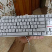 كيبورد ميكانيكي • ريد دراكون k-552w • ماوس باد جلد