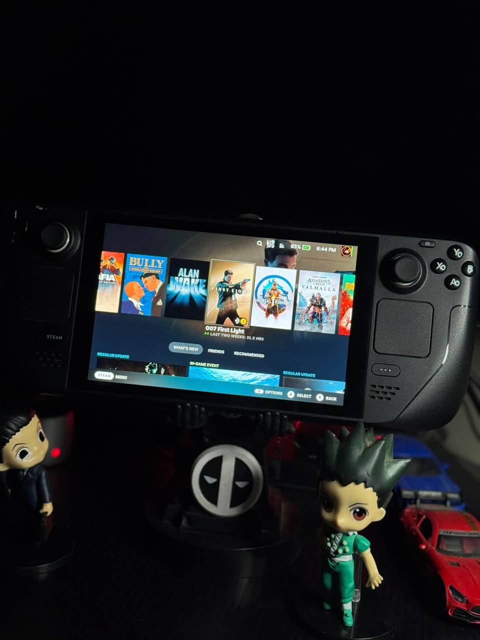 Steam deck LCD
نضافة 100% ذاكرة 256GB 
وطبعا مفعل بي حسابنا الستيم اوفلاين ومحملين بي مجموعة العاب ❤️

السعر : 525 الف 🔥

موقعنا : البصرة / العشار / شارع الكويت / مقابل الكراج 

*توصيل متوفر لكل المحافضات العراقية ❤️
