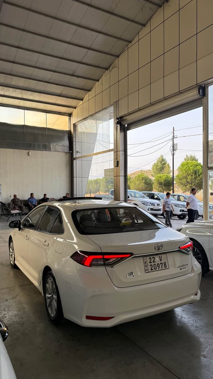 Toyota Corolla 2025
١٥ هەزار رۆشتوە
بێ بۆیاخە تەنها یەک pdr بچوکی هەیە
*********** سوران, أربيل
