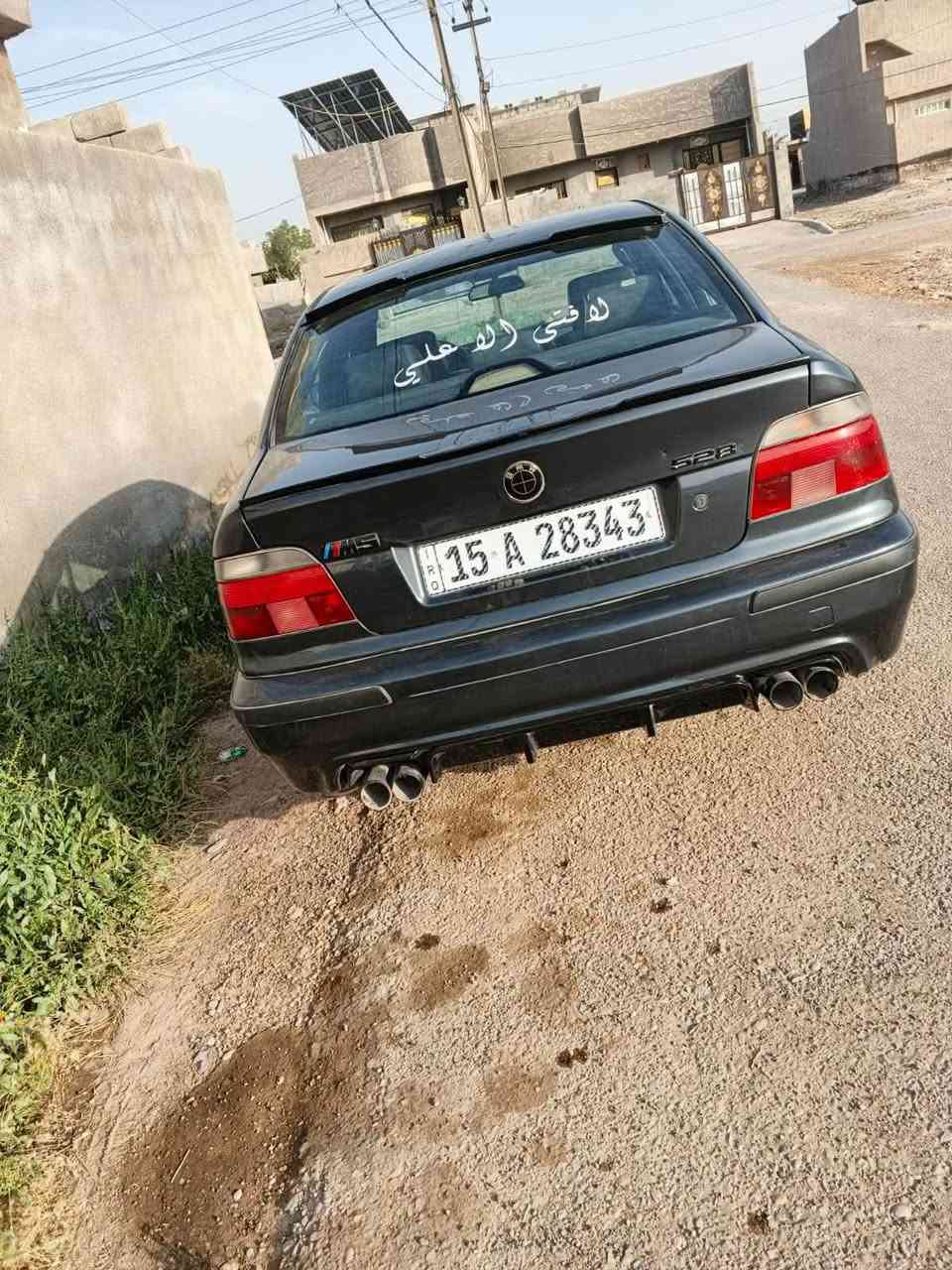 حجم 528 بدي ومحرك وكير اصل
موديل 96 محدث 2000

صبغ عام ضربه جاملغ خلفي شبرين وموجود فديو قبل التعمير .

شاشه ياباني فول الاستخدام بدون اي جطل بلادي.

دعاميه امامي وخلفي سبايدر مع شفقه مع ديفوز كله m .

منظومه زنون بالكامل .

 تخم تاير قبل شهر شاده .

تبريد ثلج مع منظمه جديده بالكامل.

ادامه المحرك بالكامل شرط ضمان .

داخل جلد كشنات كهرباء شغاله .

كهربائيات سياره كلها شغاله.

داخل كله لون اسود مميز .

صدر امامي وخلفي جديد 

كاردن + صالنصه بالكامل حاويه.

نقص فقط قمجي تنته وليس ماطور .

رقم انبار انكليزي باسمي سنويه لغايه 27 نهايته.

سياره متعوب عليه ع ادق التفاصيل .

السعر 95$  مكان السياره ديالى بعقوبه

‭***********‬تواصل بي واتساب
