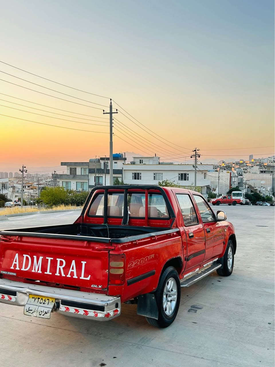 فرۆشتن🛻
ئەدمیڕاڵ (Admirali) — مودێل ❤️٢٠٠٩
ڕەقەم: هەولێر 📍
سەنەوی: بەسەرچووە 📄
4 تایەی تازە  🛞
گێڕ، مەکینە و دەبڵ تەقە ڕەقە؛ هەمووی بە شەرت  🛠️
سەیارەکە بێ مەسرەف و ڕێک و پێکە
📞 بۆ پەیوەندی و زانیاری زیاتر *********** السليمانية, العراق
