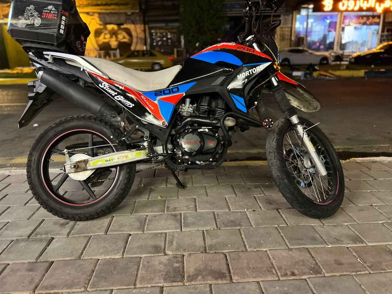 سلام عليكم
دايوان قفاز  موديل 23
محرك 200cc
شاشه لكتورني بس يحتاج قمجي سرعه
تاير الخلفي ويل. مو سيام  
كلجات جديده 
دبل لد. 
ماشين بل معاملة مال ترقيم 22
وعفته   شرط ترقيم دراجه 

تجي تفحص وتاخذ

العنوان بغداد مدينة  صدر 
رقم***********
سعر 1700وبيه محال للطيبين
