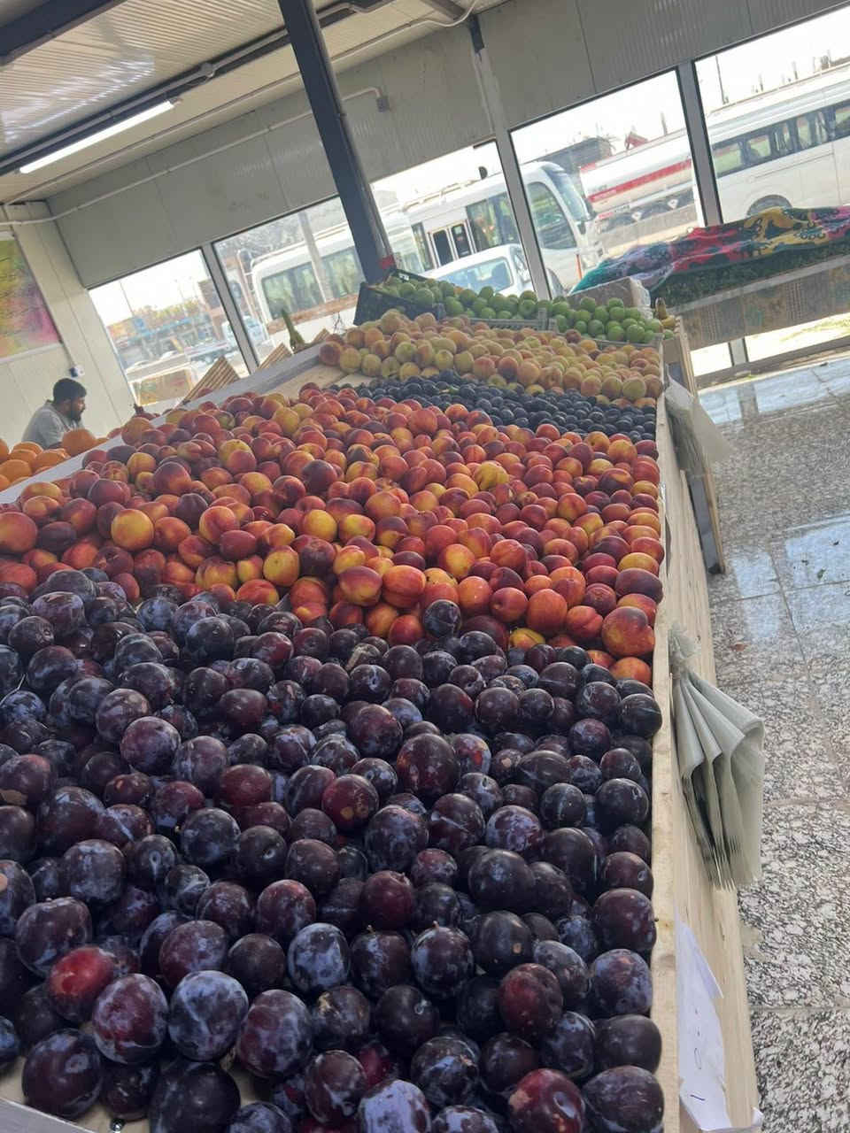 (بسم الله الرحمن الرحيم )
         اسعار يوم السبت
 واتساب 
***********
عروض اليوم
،،،،،،،،
طماطه 750
طماطه  عراقي بنجوين ب 750
خيار  عراقي ب 1000
اسود عراقي ب 750
لهانه حمر ب 1000
لهانه بيظه ب 1000
خـس قطعه ب 1000
بصل اصفر عراقي ب1000
بصل ابيض كرستال 1000
بطاطا عراقيه درجه اولئ ب1000
اسود شمالي ب 1000
جـزر كيس 1500
شجر شمالي  ب  1000
فلفل 🫑 بارد درجه أولى  1000
ثوم شريط ب 1000
باميه 3000
لـوبـيأء 2000
فاصوليأ 2500
ثوم وزن ب 3500
الفواكه،،، 
تين اسود 3000
تمر برحي درجه والئ ب 3500
تمر برحي عثك ب 2000
تمر بريم ناشف درجه والئ ب 5000
ركـي درجه اولى الحكه  750ب3
بطيخ درجه والئ  ب750
عـنب كمالي ب 1500
عـنـب حـلواني ب 1250
موز درجه اولئ  🍌ب 1750
خوخ مسكي عسلي ب1500
خوخ صوفي اردني 1500
خوخ مسكي   ب 1500
رمـان مصري ب 1500
رمان مصري درجه ثانيه ب 1000
رمان يمني ب 3000
رطب  نص ونص ب 2500
تمر  نص ونص 1500
اللوو احمر ب 1500
اللوو  اسود 1500
تفاح خد وخد شمالي ب 1500
تفاح سكري1500
تفاح احمر تركي ب 2000
عرمـوط  ب 2000
لالنكي عسلي  ب 2000
برتقال مصري درجه أولى ب1500
ليمون  اخضر عراقي ب3000
ليمون اخضر سوري ب1500
ليمون إفريقي 🍋 1500
دبس عرب شمسي ب3000
خضرة َ
  مشكل 10  َ 1000
سـلك بـاكـه 1000
شبنت باقه 500
خل ابيض ب 1000
علوة الطائي للخضار والفواكه الطازجة 
عنوانه مقابل خان مندي  بل مدخل خدمي مال بسمايه
