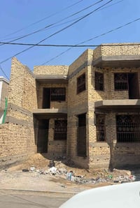 هيكل للبيع طابو صرف  المساحة 209 متر  الموقع حي الفرات خلف الشارع الرئ...