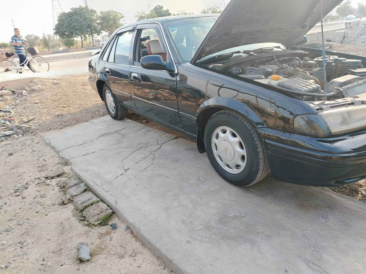 سلام عليكم دايو برنس للبيع موديل 93 رقم بغداد دولي بسمي سياره بلاديه مصبوغه للجماليه سعر 33 وبيه مجال  مكان سيارة ديالى الخالص  ***********

