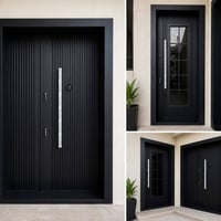 معمل حدادة • أبواب قص ليزر • تصميم عراقي
