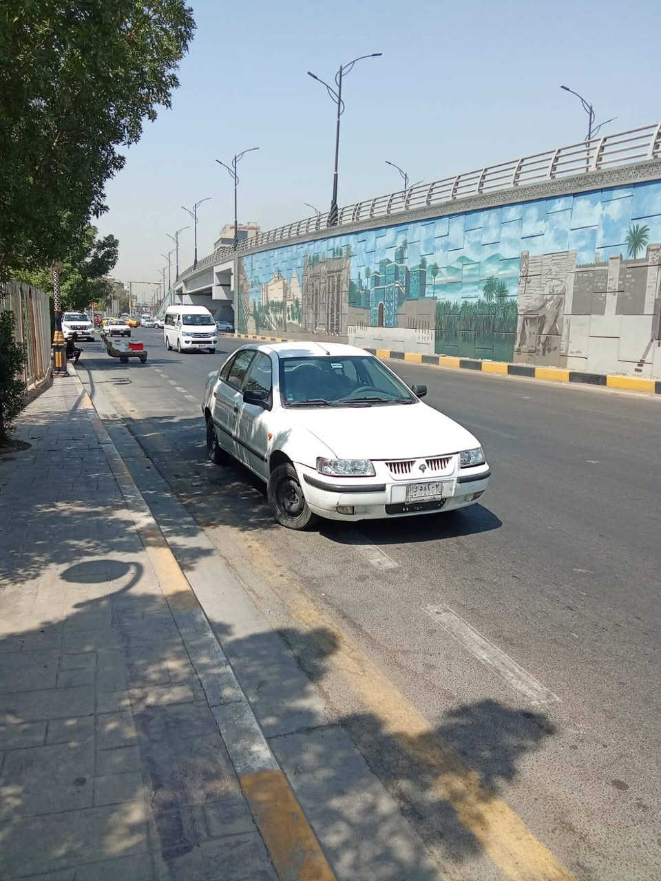 سيارة سمند بيضاء موديل ٢٠٠٩ رقم بغداد ، تبديل بنيد ودعامية ، الموقع بغداد الوزيرية، باسم المالك السعر ٣٥$ .تلفون  ***********
