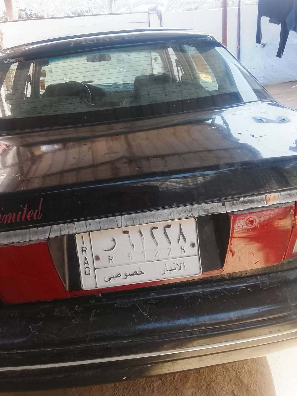 سلام عليكم من رخصة صاحب الكروب لبيع دايو برنس ٩٥محرك ١٨٠٠كير اوتوماتيك تخم تاير داخل جديده محرك جديد كير ياخر شويه بي كلجات سنوية نافذة قبل سنة تحويل مباشر السعر ١٦وبيها مجال مستعجل على بيعها العنوان فلوجه النساف استفسار صاحب سيارة ***********
