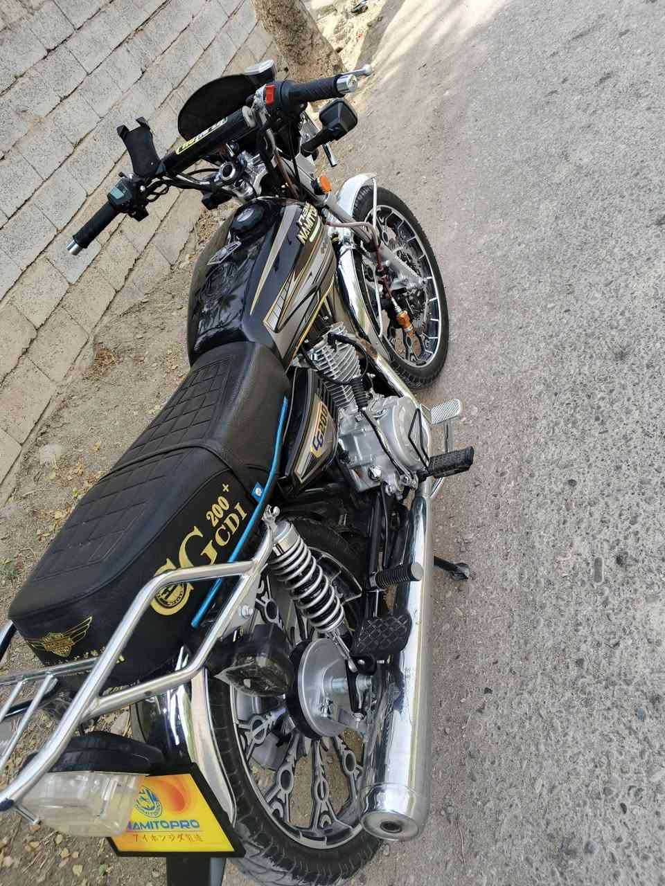 نامي برؤ موديل 25
طالع ب26 جديد ستعمال قليل 
مكينه 200cc
سعر 850
***********
