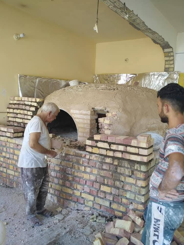 السلام عليكم ابو حسنين لبناء الافران الحجريه والتنانير الخبز باب وطوك وسجه شرط من الاخرس الطابوكه الناريه التركيه ام الختم شرط الضمان بشغلنه للاتصال على الرقم ***********
