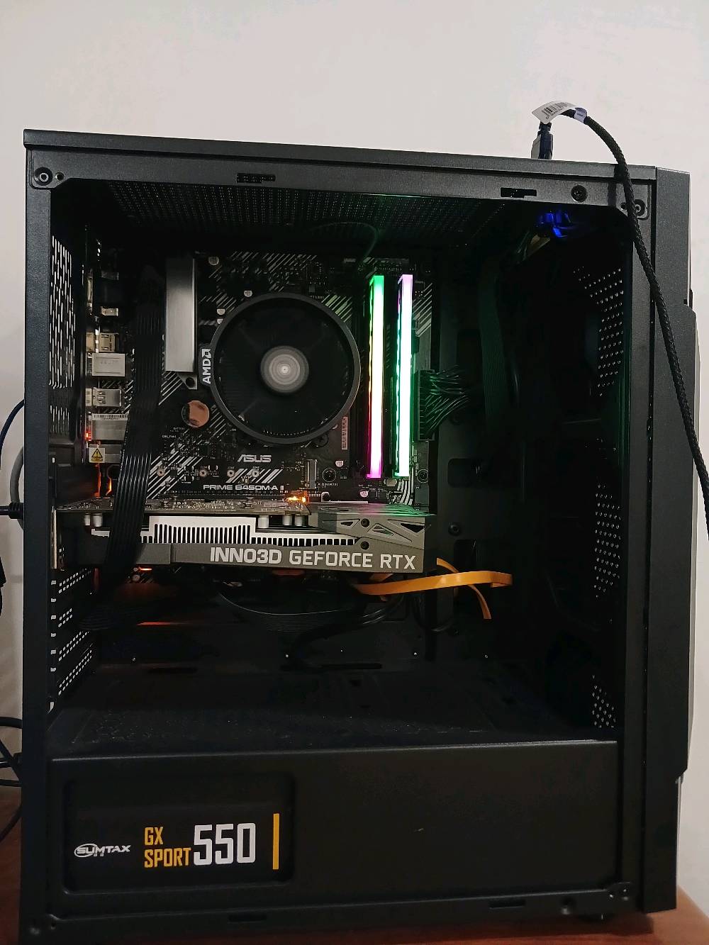 RTX 3050 • رايزن 5 5500 • 16GB رام