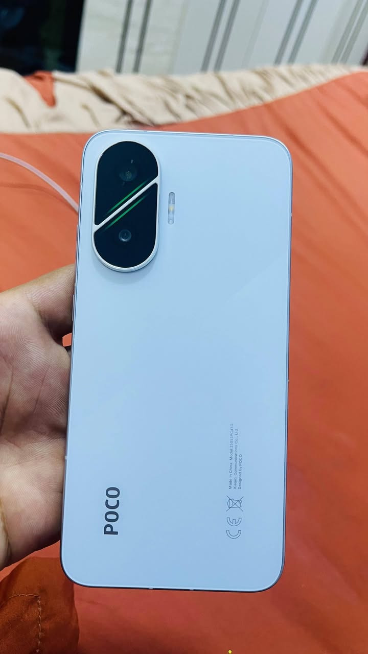 Poco f7
جهاز جديد بطاريه 6500 
صحه البطاريه 100 
ذاكره 256
لون ابيض  غراضه ممستخدمه @
سعره 530 مجال قليل او مراوس مع s25 ultra
ديوانيه مركز
