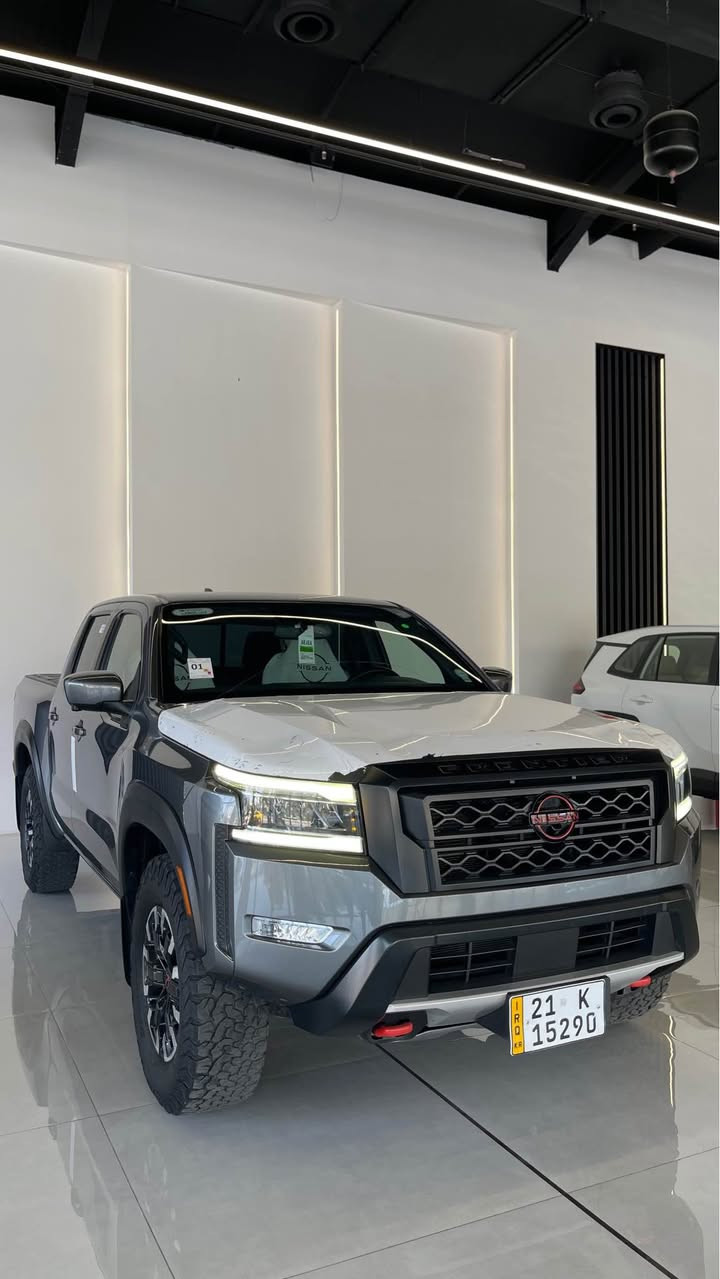 سڵاوتان لێبێت nissan fronter pro 4x مۆدێل٢٠٢٢ سەیارەکە کەنەدییە ٤٠،٠٠٠ مایڵ ڕۆشتووە تەنها بستێک لە بۆنیتەکەی پ.د،ڕ هەیە بۆیاخی نییە سەیارەکە گێڕو مەکینەی نەکراوەتەوە و بەشەرت مەکینە ٣.٨ لتری ٦ بستۆنە 
مواصەفات:
بەسمە 
کامێرا ٣٦٠ 
حاسە
رادار
قفڵ ئەکسل
لایت لید+زینۆن
شاشە
کوشن چەرم +کارەبایی
ڕاداری ناوچەی کوێر
زۆر مواسەفاتی دیکە
نرخی 263 وەرەقەو مەجال
ژمارەی مۆبایل:***********
WhatsApp&Viber✅ السليمانية, العراق
