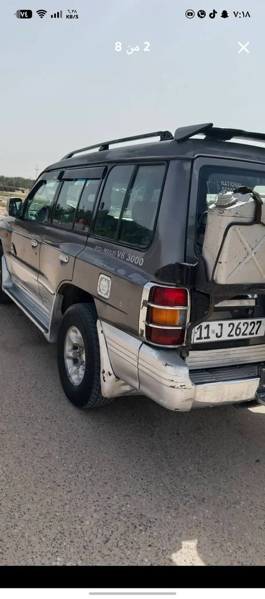 باجيرو موديل98محرك ابلاد3000  بي كاسكيت تنفخ كير جديد حداديه جديده سنويه نافذه بشهر 3 سعر 50وبيه مجال شرط المداور بسمي السياره للستفسار*********** الزبير, البصرة
