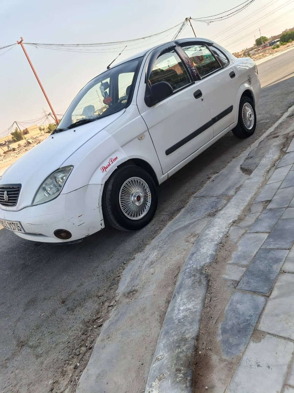 طيبة موديل 2012
مكينة وكير فرنسي  السيارة نظيفة حدادية جديدة كهربائيات كاملة شواصي كلهة مكفولة لاخياس ولا فطور ولا لحيم السيارة مداريهة بمعنى الكلمة
تبريدها منظومة كاملة جديدة خير من الله ثلج مكفولة ماعدة الجاملغ عكس السايق مبدل 
مكينة وكير إني جايبهن من إيران على ايدي السيارة بأسمنة السعر42 مكاني كربلاء  ***********
