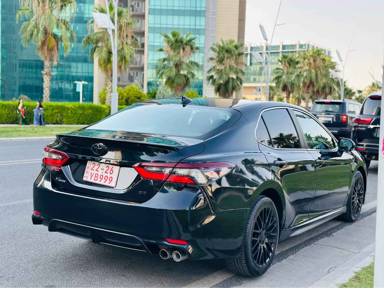 ﷽

النوع: تويوتا كامري SE

اللون: اسود 

الموديل 2024

السعر 186 $

الموصفات. SE + X7🖤

كراسي جلد بلادي
عليها كت بلادي X7
كراسي كهرباء 
تحكم ستيرن
نظام (Normal- Sport - Eco)
رادار امامي رادارات جانبية
قياده ذاتيه
تحديد مسار
مانع انزلاق
شاشه كبيره ايباد
لايت زنون
ويوجد العديد من المواصفات المدهشه

ضرر.  هلال جملغ خلفي صبغ
بدون دواخل 💯 
ايرباك فقط بردة راجع ستتم
بجم  و خلفي كبس 
العنوان
اربيل معرض اربيل كارس
بدون رقم تترقم شمالي فقط
للاتصالات والاستفسار 
***********☎️📞 أربيل, العراق
