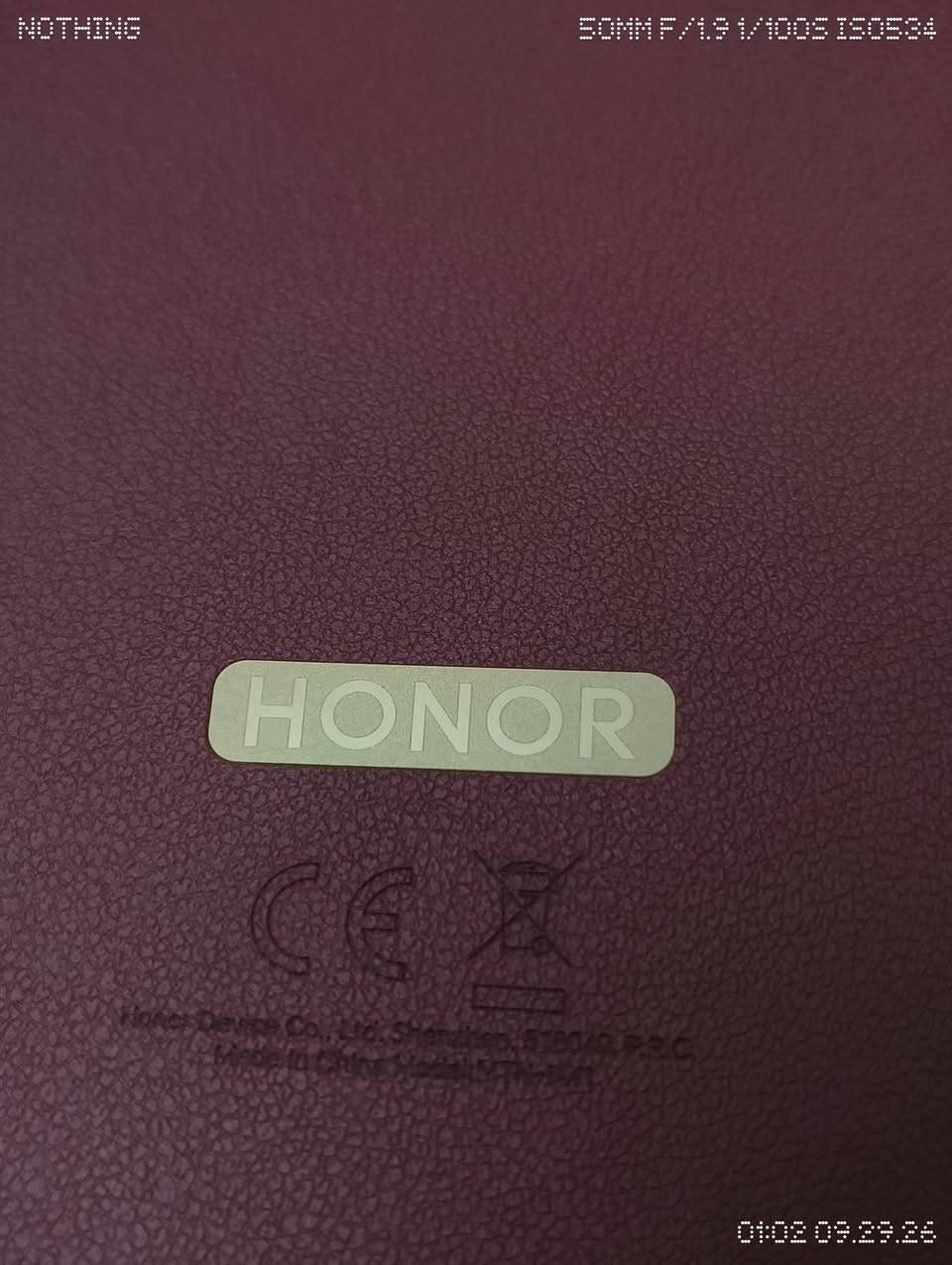 السلام عليكم 
Honor x9D
ذاكرة  256 
عشوائيه 12 انتبه سعرة يختلف عن ال8
جهاز مستعمل أقل الشهر
ملحقات بعدهم مامفتوحات بدون استعمال 
زلغ مابي 
نضافة الشاصي 1000٪
شاصي مراية
لون احمر عنابي جلد 🔴
السعر 400 وبي مجال بسيط
مكاني بغداد الزعفرانية 
***********
ملاحظة ماعجبك السعر اعبر المنشور رجاءً

نص مكتوب في الصور:
- NOTHING 50MM F/1.9 1/100S ISO135 01:02 03.29.26
- NOTHING 50MM F/1.9 1/100S ISO534 01:02 09.29.26
- NOTHING 50MM F/1.9 1/100S ISO233 01:02 09.29.26
- NOTHING 50MM F/1.9 1/100S ISO316 01:03 09.22.25
- NOTHING 50MM F/1.9 1/100S ISO387 01:03 03.28.26
- NOTHING 50MM F/1.9 1/100S ISO217 01:03 09.29.26 الثلاخاء، 29 أيلول 1:03 94%
