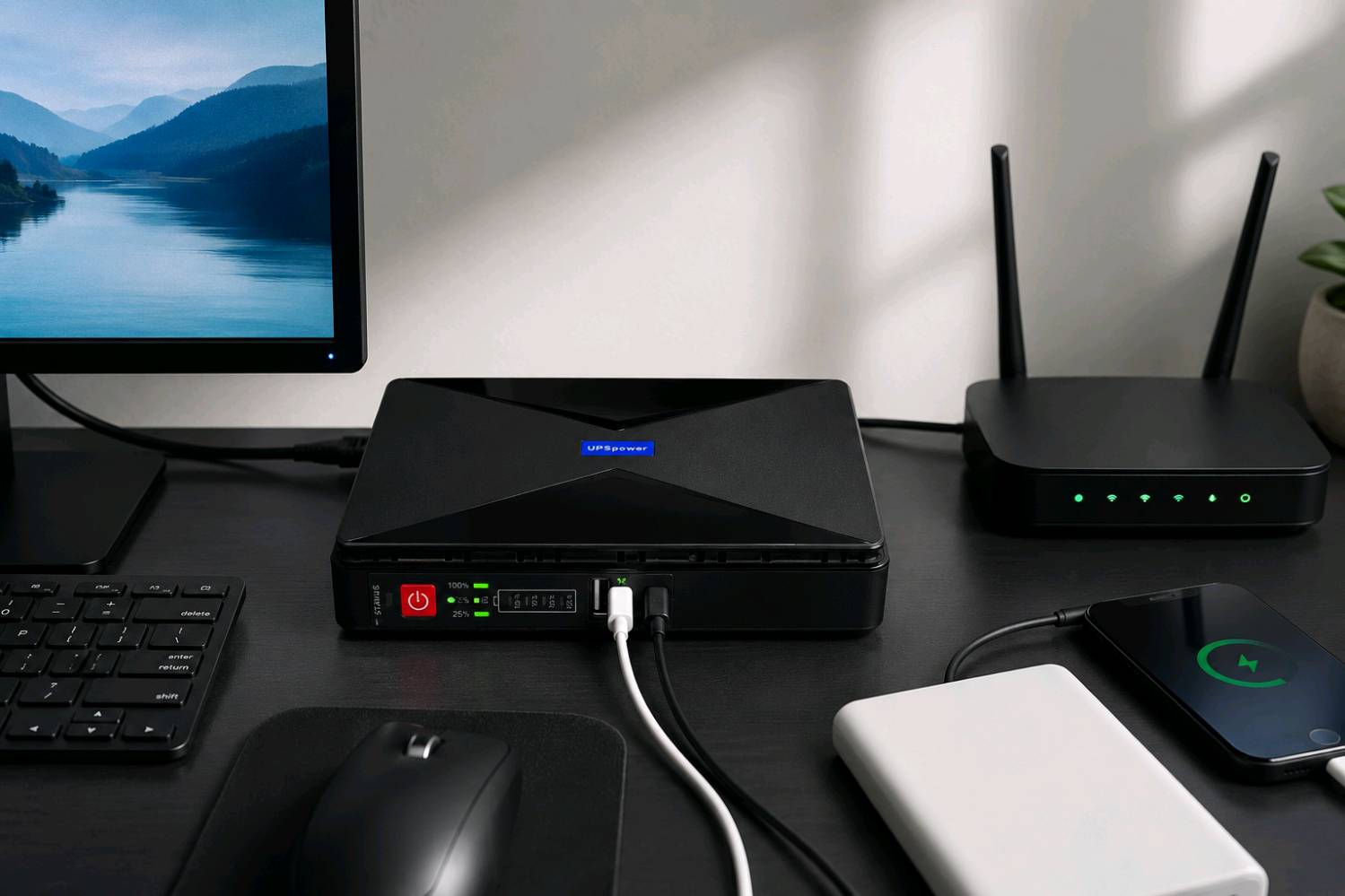 🔋⚡ Mini UPS متعدد المخارج | بطارية 8800mAh

انقطاع الكهرباء يضايقك؟ خلي طاقتك الاحتياطية جاهزة! 🔥

جهاز Mini UPS عملي وصغير الحجم، يوفر طاقة احتياطية للأجهزة المتوافقة، ومناسب للاستخدام بالبيت أو المكتب، خصوصاً لأجهزة الشبكة والراوتر 📡

✨ مميزات الجهاز: 🔋 بطارية ليثيوم بسعة 8800mAh 🔌 مخارج متعددة: 5V / 9V / 12V ⚡ منفذ USB بخرج 5V / 2A 🌐 منفذ POE بجهد 15V أو 24V 💡 مؤشرات LED لمتابعة حالة التشغيل 🔗 منفذا Ethernet (LAN وPOE) 🛡️ قدرة خرج قصوى تصل إلى 18 واط 🏠 تصميم صغير وعملي وسهل الاستخدام

📌 مواصفات إضافية: • مدخل كهرباء: 85–260Vac • التردد: 50/60Hz • الوزن: 400 غرام تقريباً

💰 السعر: [25 الف دينار عراقي]

🚚 متوفر توصيل لجميع المحافظات العراقية 🇮🇶

📩 للطلب والاستفسار، راسلنا على الخاص 🤎

🔥 خلي اتصالك مستمر وكن مستعد لانقطاع الكهرباء! ⚡