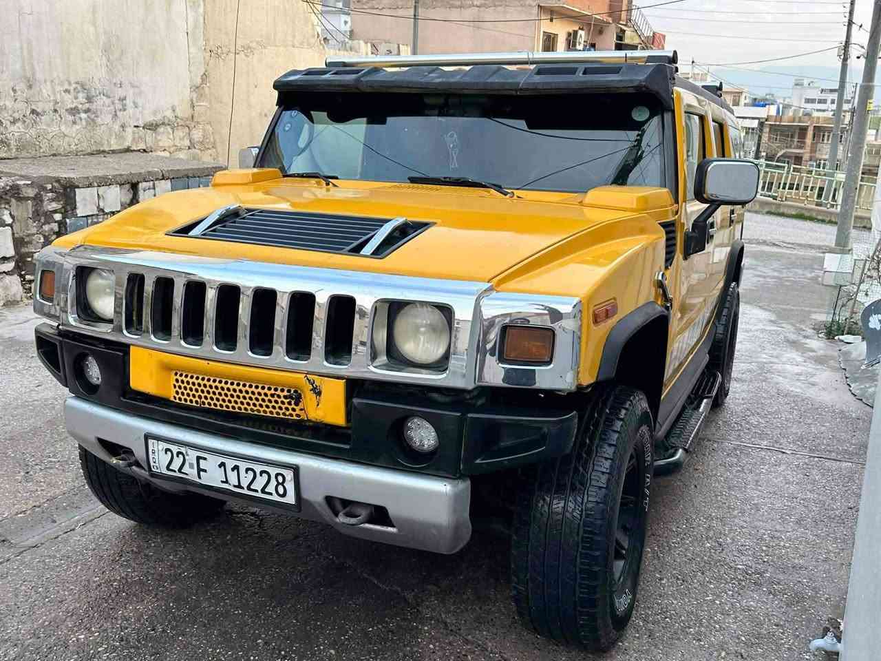 سلام عليكم
مراوس همر h2
2004
صبغ جماليه بدون ضربه
كير و محرك تاهو بلاد جديد 
رقم اربيل شرط تحويل
مراوس شعندك نزل مكاني بغداد
***********عباس العميري

٠
