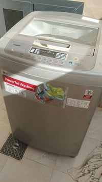 غساله للبيع نظيفه جداً  نوعيتها LG حجمها 16Kg #ملاحظة: تغسل بس ما أجفف...