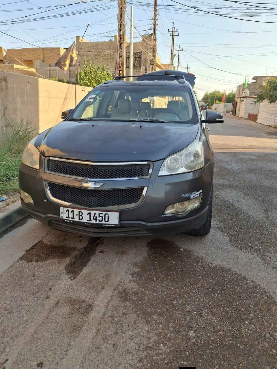السلام عليكم سياره شوفرليت ترافرس موديل ٢٠٠٩  رقم انكليزي بسمي بغداد سبعه راكب تبريد كير محرك صدر تايرات مكفوله ترايك لبصره كامله نوزلات بلكات مجاويل  قاعده عبوة جديده قاعده فيوزات جديد ضفيره مابيها اي جطل على لبلاد راتيتر اربعه سروات مروح دبل السعر  ٧٥ ورقه وبيها مجال رقم مبايل ***********   بغداد

