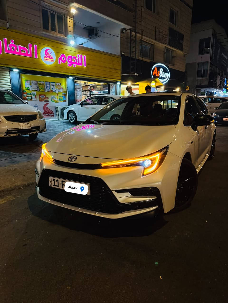 كورلا 2025 رقم بغداد ماشية 19 
أبرز المواصفات اعلى الفئة S 

✅ محرك 1800 هايبرد
✅ مقاعد جلد
✅ تشغيل بصمة + دخول ذكي
✅ تحكم كامل من الستيرن
✅ شاشة أندرويد تدعم Apple CarPlay
✅سبايدر خلفي بلادي
✅ دشبول ديجيتال
✅ تبريد قطعتين (أمامي وخلفي)
✅ كاميرا خلفية
✅ منافذ USB أمامي وخلفي
✅ ويل كاب قياس 16 إنش
✅ لايت أمامي زينون + كشافات أمامية
✅ فتحة سقف (سلايد روف)
✅ رادار أمامي + تحديد مسار
✅ مثبت سرعة + 3 أنظمة قيادة
✅ هاند بريك بصمة + نظام EVE Mode
✅ إشارات على المرايا الجانبية

📍بغداد  /
***********

نص مكتوب في الصور:
- بغداد