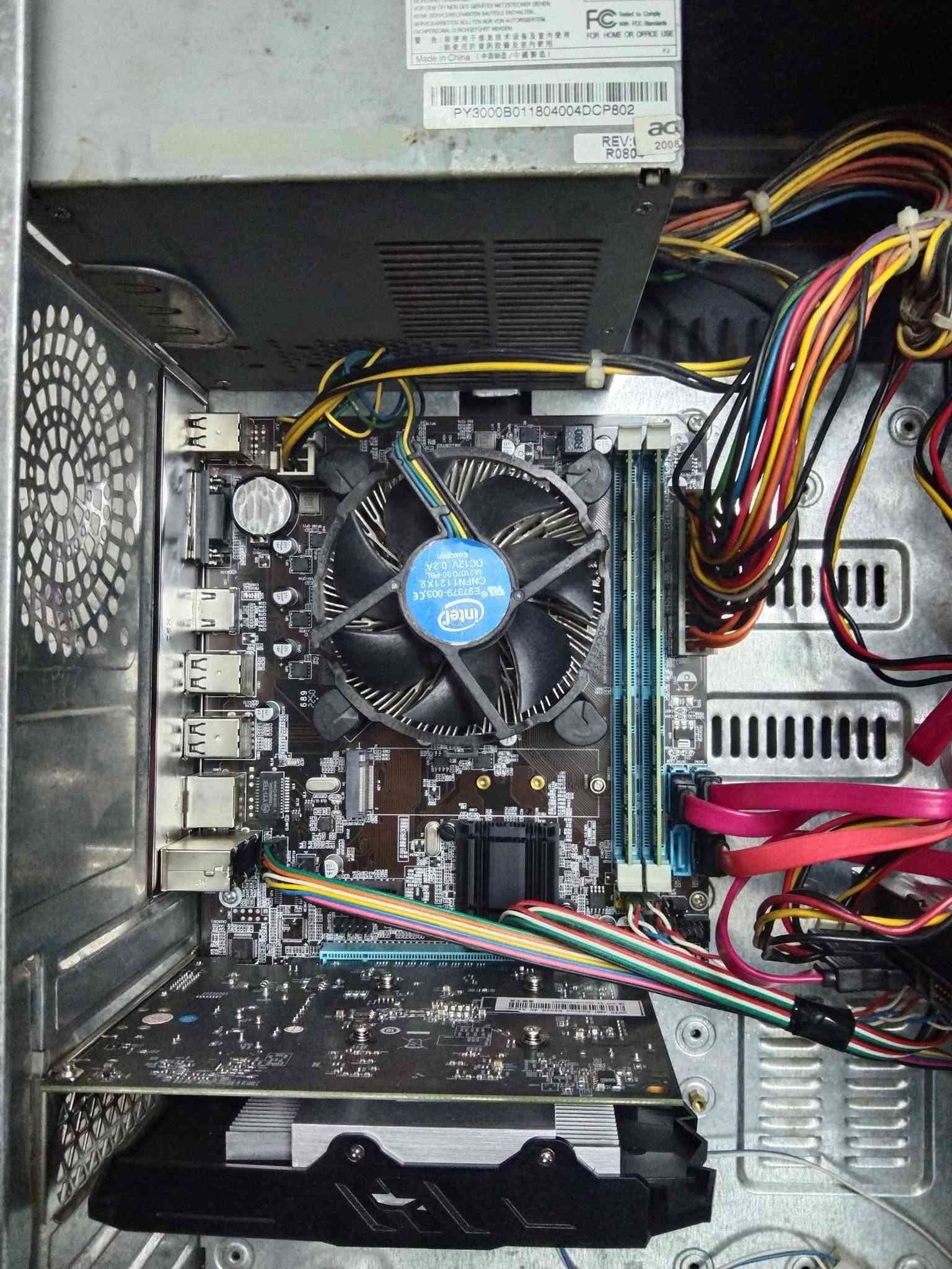 انتل i5-3470 • كرت RX550 4GB • كيس فقط