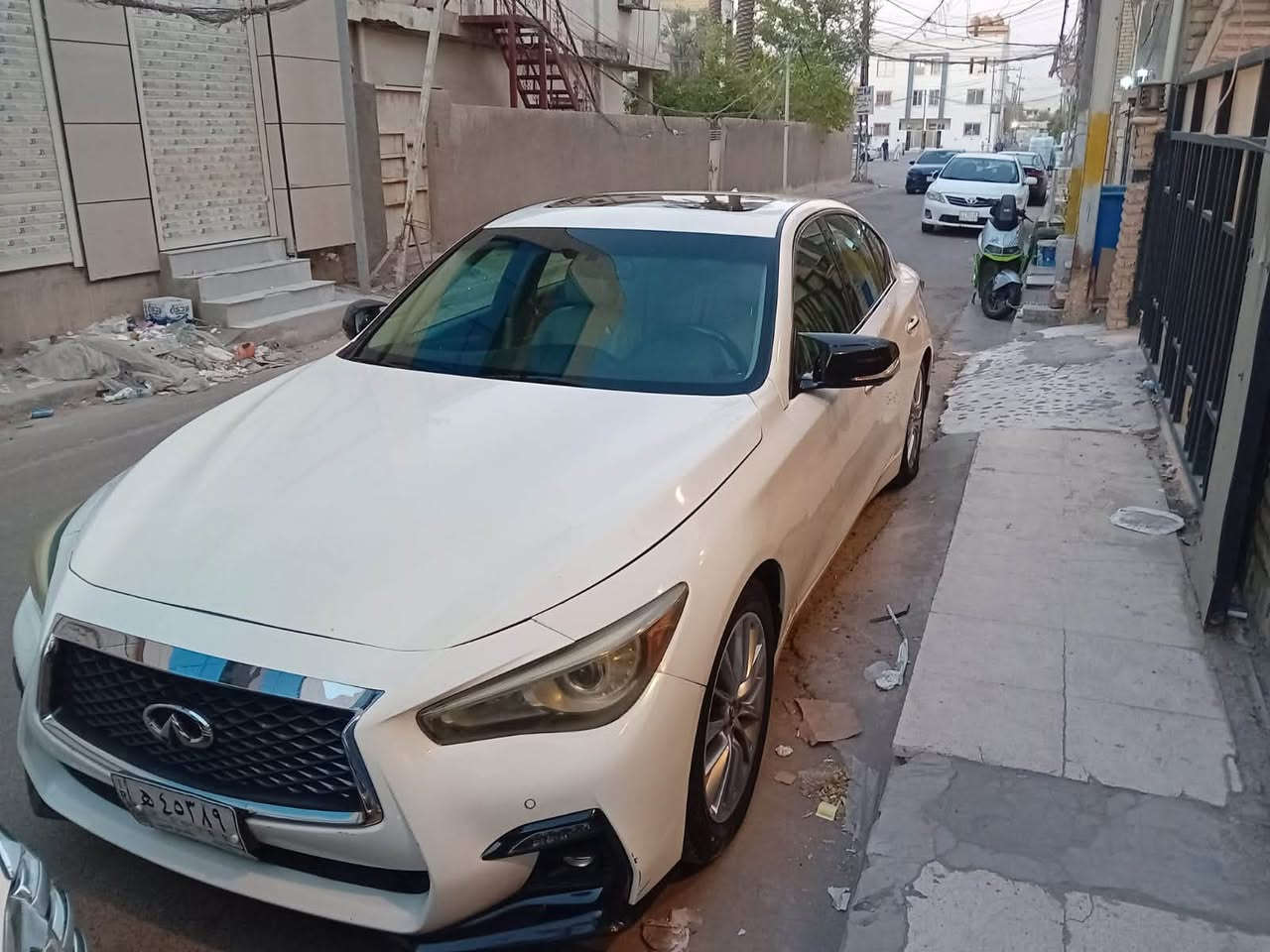 انفنتي 2018 مكاني بغداد
فول مواصفات  
ماشيه 66الف جاملغ وباب ايسر ومصلح 
الرقم ***********
السعر 135
