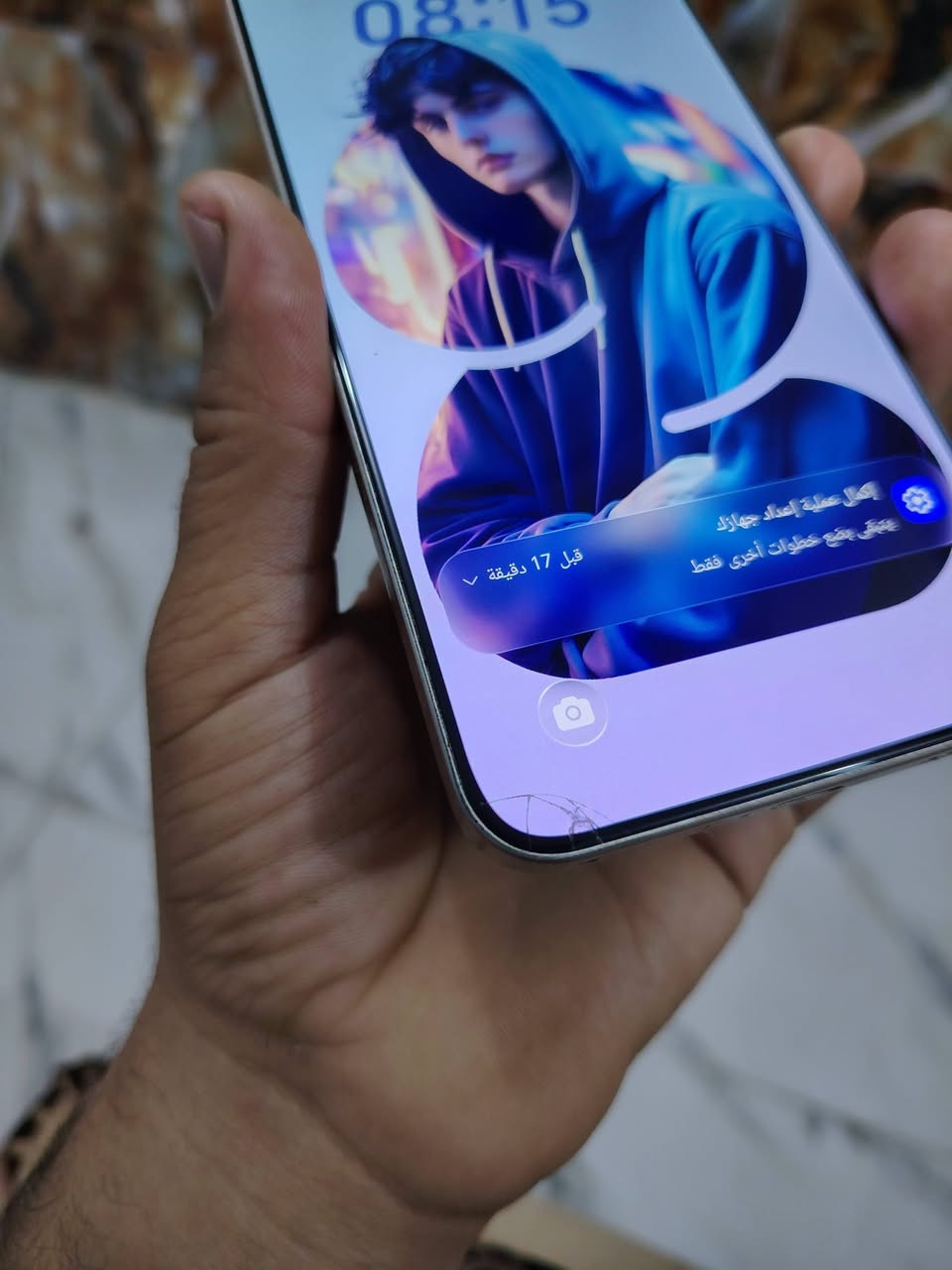 سلام عليكم هونر اكس 9d
ذاكرة 256 رام 12+12 ببجي 90 فريم 

بطارية 8300 شحن سريع صوت ستيريو 

مكفول من التصليح والخلل بدون ملحقات 

ملاحظة (الجهاز مبدل جامه مال كامرة خارجية وبيها تراب والبصمة متوقفة وبي فطر كلش خفيف بل حافة)  غير ذني جهاز مكفول من كل خلل وسعر مناسب 

سعره 260 وبي مجال مكان نجف

نص مكتوب في الصور:
- 6:15 29 < حول الهاتف 10 MagicOS اسم الجهاز > HONOR X9d المعالج المركزي Snapdragon 6 Gen 4 ذاكرة الوصول العشوائي > 12 غيغابايت + 12 غيغابايت Honor RAM Turbo بطارية السيليكون والكربون mAh 8300 شاشة بتقنية حماية البصر من Honor 2640 x 1200 وحدة التخزين الداخلية المساحة الفارغة 232.15 غيغابايت الإجمالي 256 غيغابايت الموديل MTN-NX1 رقم الإصدار 10.0.0.204(C185E10R103P1)