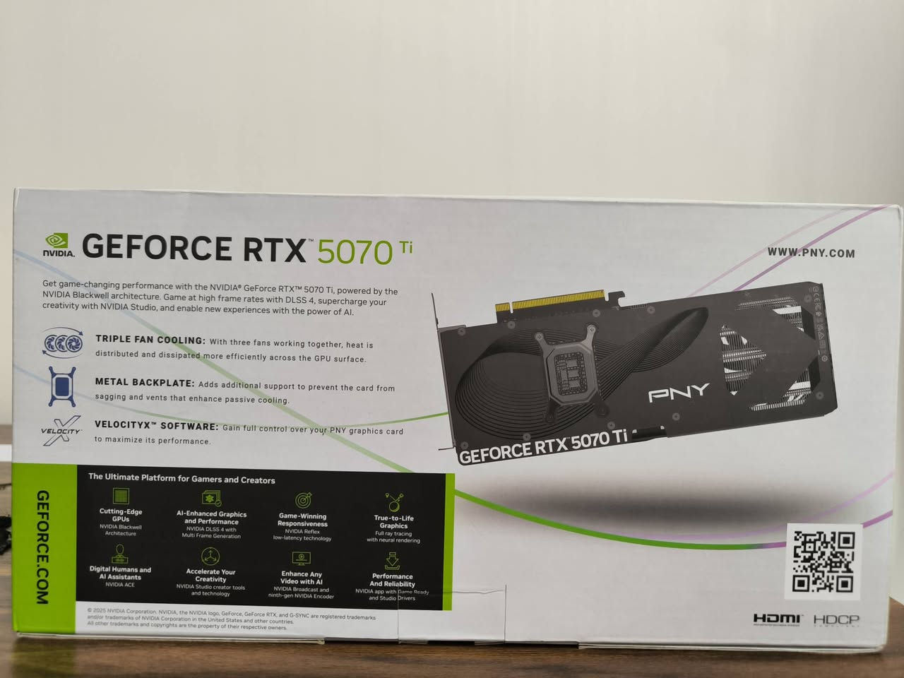 Rtx 5070ti جديد غير مستخدم
السعر مليون و450 الف
للاستفسار ***********
