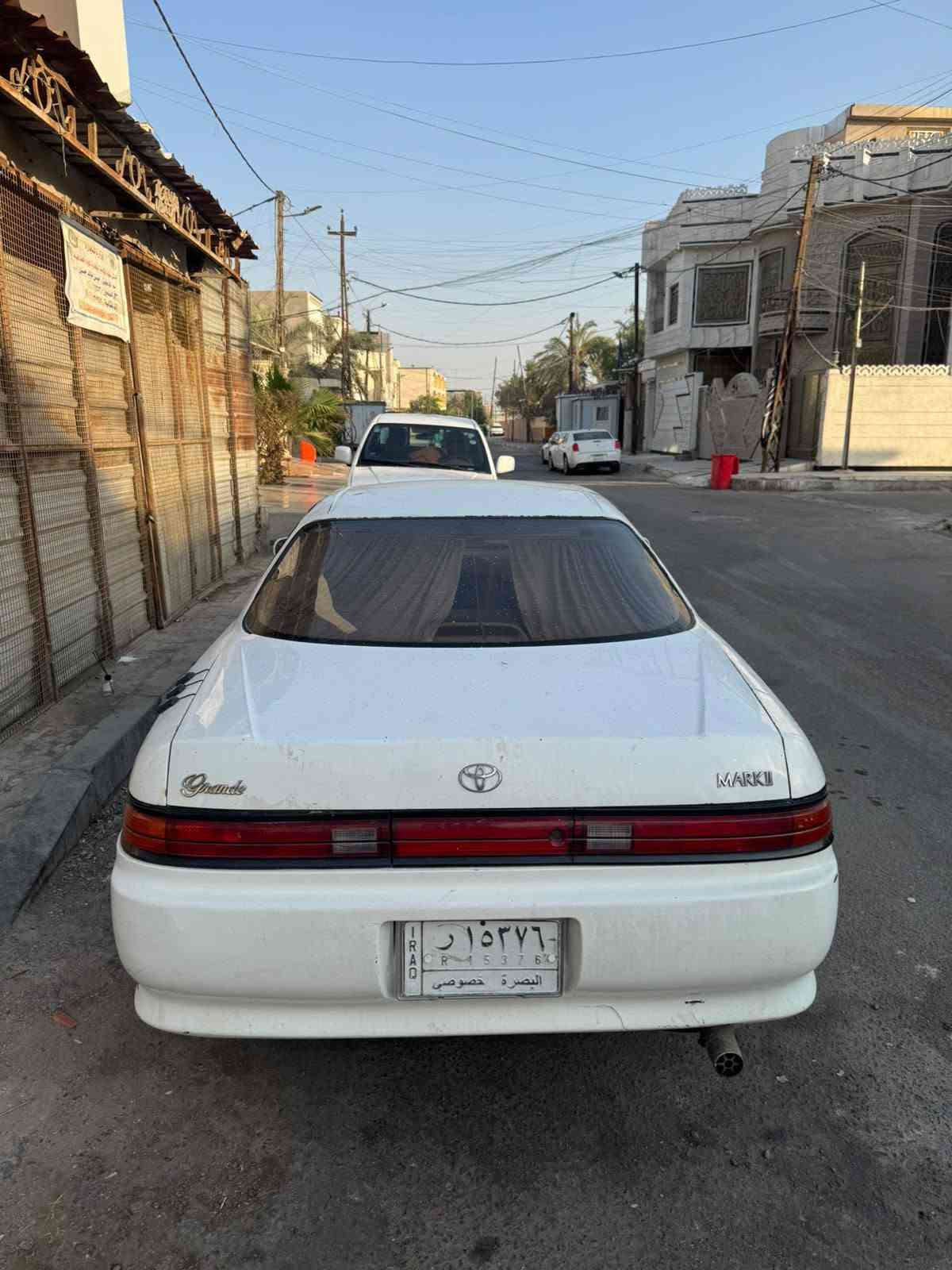 السلام عليكم  مكلف بل نشر
للبيع مارك 
موديل 1992
كصة بجم 
السيارة كير ومكينه وتبريد تمام 
رقم بصرة ألماني 
مكان السيارة بصرة
السعر 35 للاستفسار رقم الهاتف ***********

