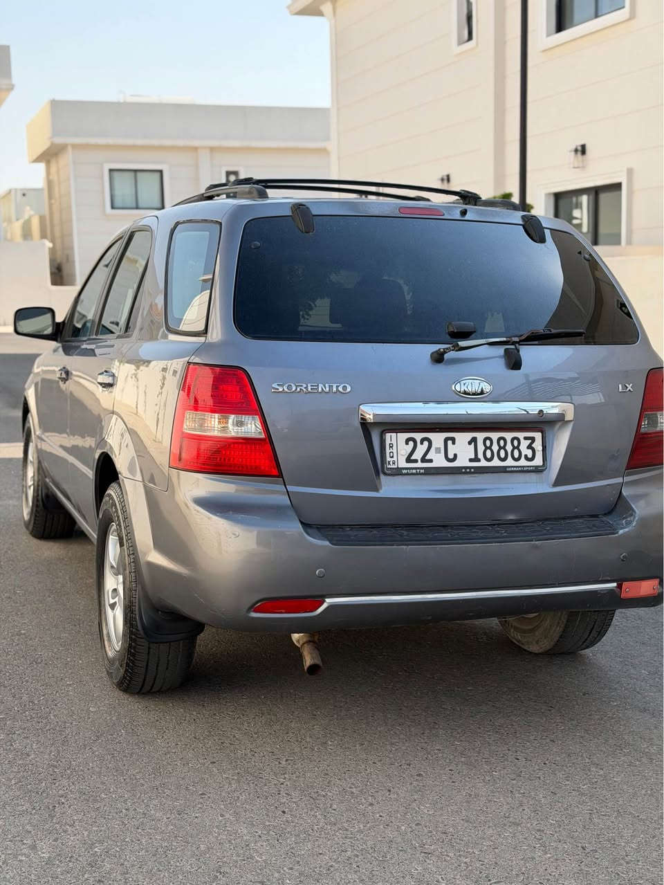 سورينتو امريكي 6 سلندر 3300 المرغوب🚀🚀🚀 مواصفات LX
( بيع نقد فقط بدون قسط وبدون مدة )
منظومة غاز ايطالي ب 500 الف شاديه وموجود الوصولات والموافقات والفحوصات (ا قتصادية بالصرف بالغاز والبانزين وتشتغل بالبانزين العادي بشرط)
كير اوتوماتيك + عادي
تبريد ثلج بشرط 🥶🥶🥶
4 جام كهربائي
مراية كهربائي
حساسات خلفية
قفل مركزي
ماشية 210 الف كيلو فقط
4 تاير جديد
5 ويل كاب
رقم اربيل الدولي
بيها بخ امريكا بابين ونصف جاملخ خلفي فقط وكلشي موضح بالسونر وبدون دواخل وبدون ايرباك وشواصي ( كبس بالكامل امامي وخلفي واطراف كبس)
السيارة جاهزة من كل النواحي ماشاء الله 
ترايك للبصرة ووين مايعجبك تفحص بشرط
السعر المطلوب 79 ورقة ومجال جدا بسيط
تحويل او وكالة بشرط باسمي
غرامة 125$ تنزل من سعر السيارة ورا المعاملة
السيارة رقم اربيل وموجودة في اربيل
الرجاء قبل الاتصال قرائة التفاصيل
*********** ويوجد واتس اب أربيل, العراق
